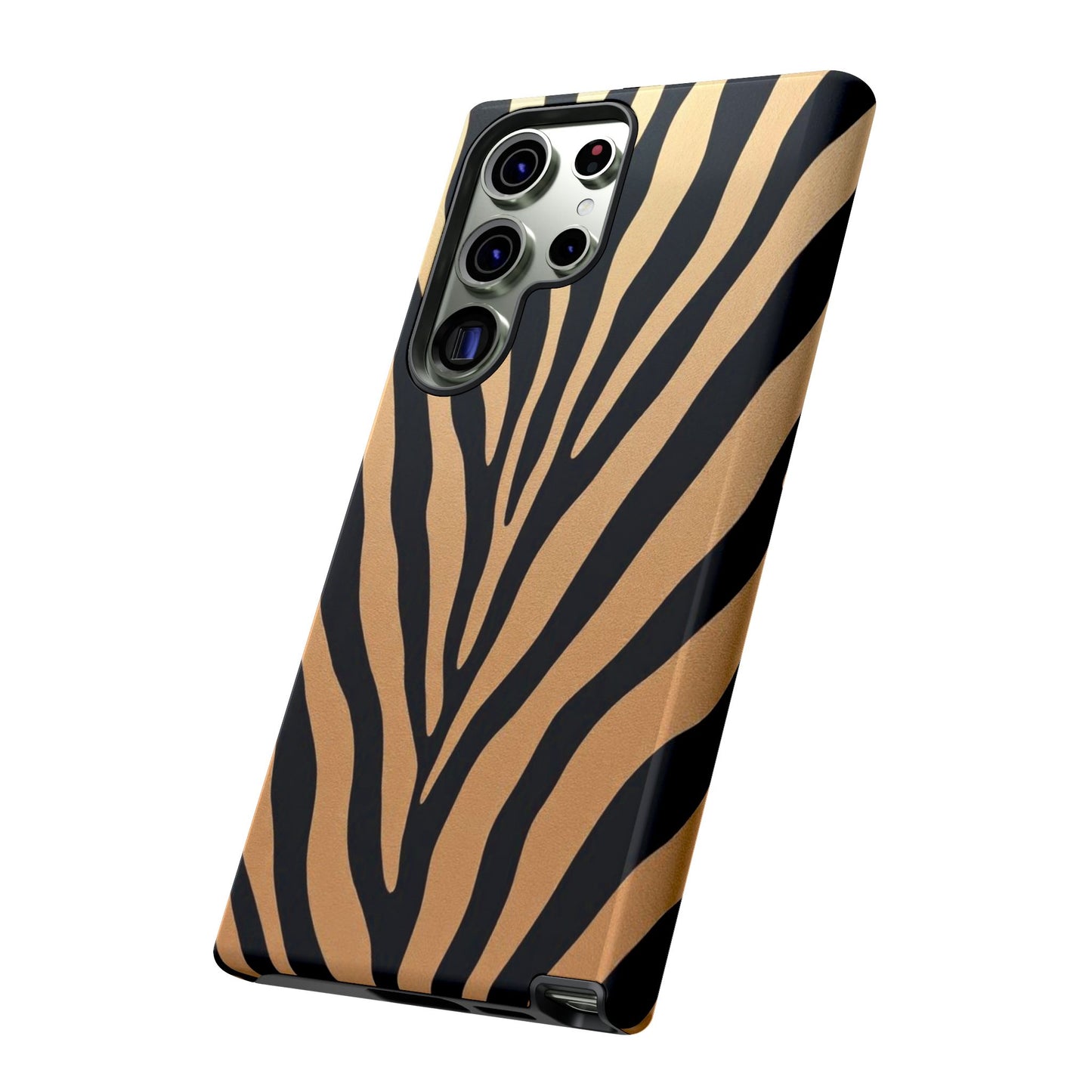 Zebra Print Tough Phone Case