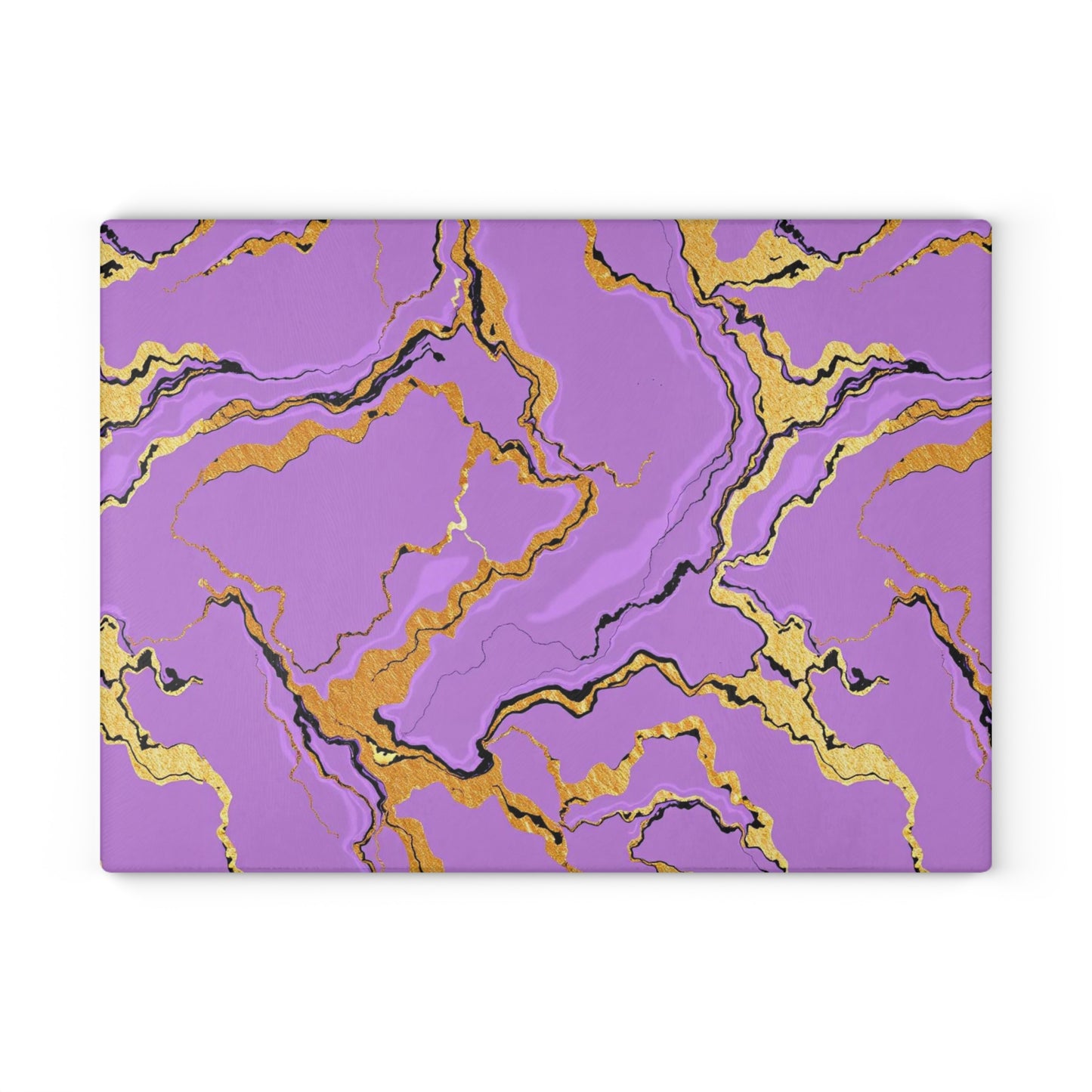 Elegant Lavender Marble Glass Cutting Board, Kitchen Decor, Wedding Gift, Hostess Gift, Unique Gift for Foodies, Minimalist Kitchen