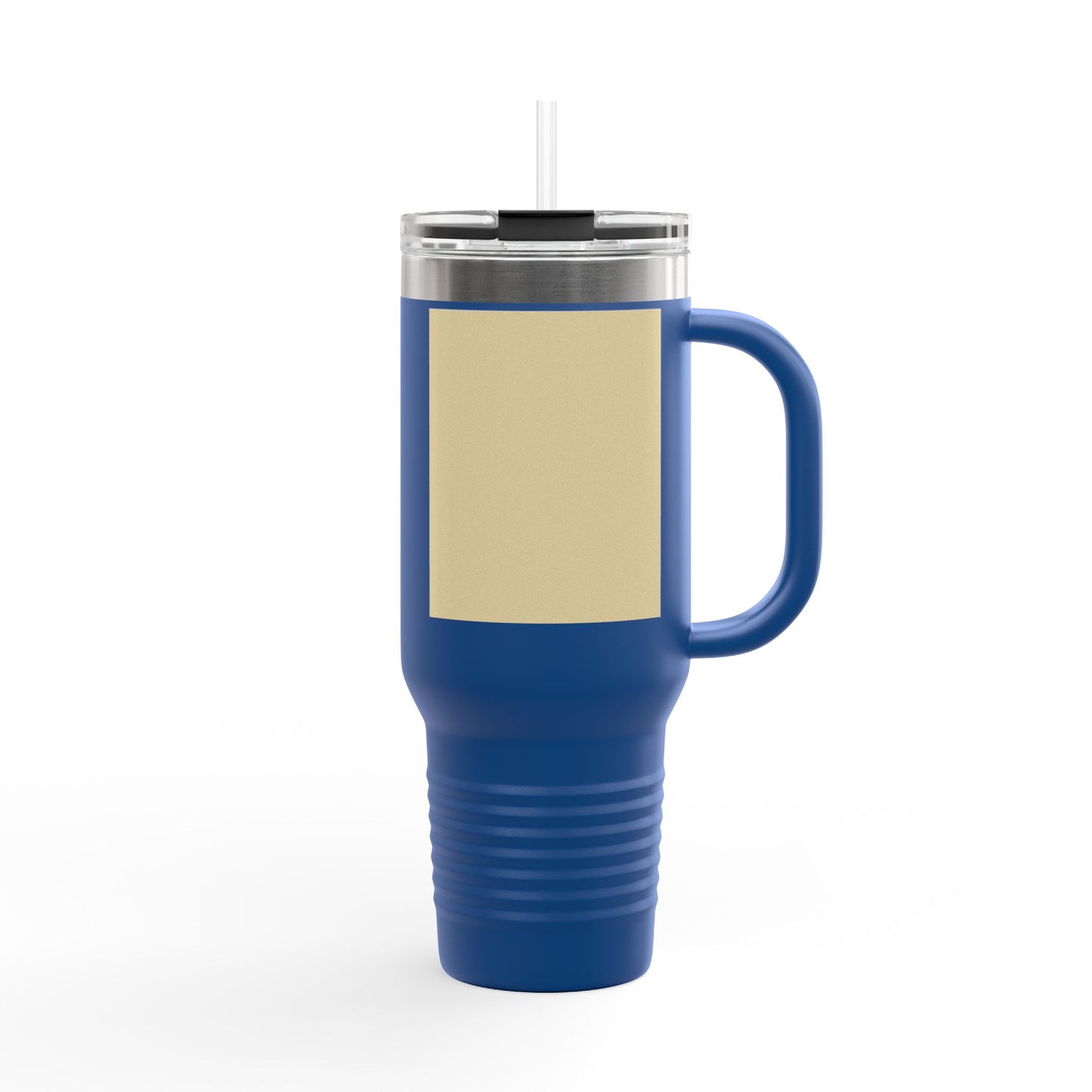 Vanilla Wheat 40oz Insulated Travel Mug | Customizable Hot & Cold Drink Tumbler | Perfect Gift for Travelers, Coffee Lovers, Road Trips, Holidays