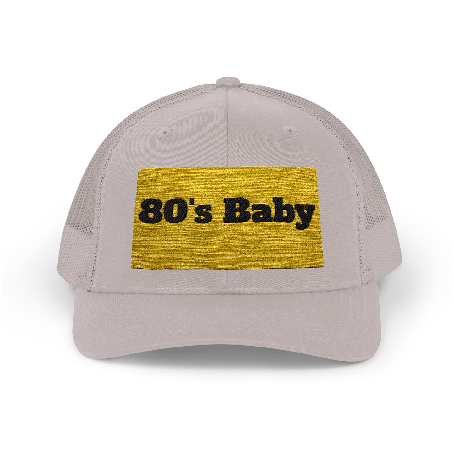 80's Baby Gold Snapback Trucker Cap - Retro Style Hat, Vintage Cap, Perfect for 80's Themed Parties, Gifts for Nostalgic Friends, Summer Fun