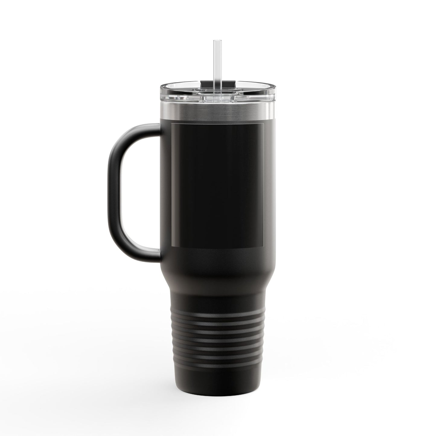 Insulated Black Travel Mug, 40oz - Ideal for On-the-Go Hydration, Travel, Outdoor Adventures, and Everyday Use - Perfect Gift for Coffee Lovers