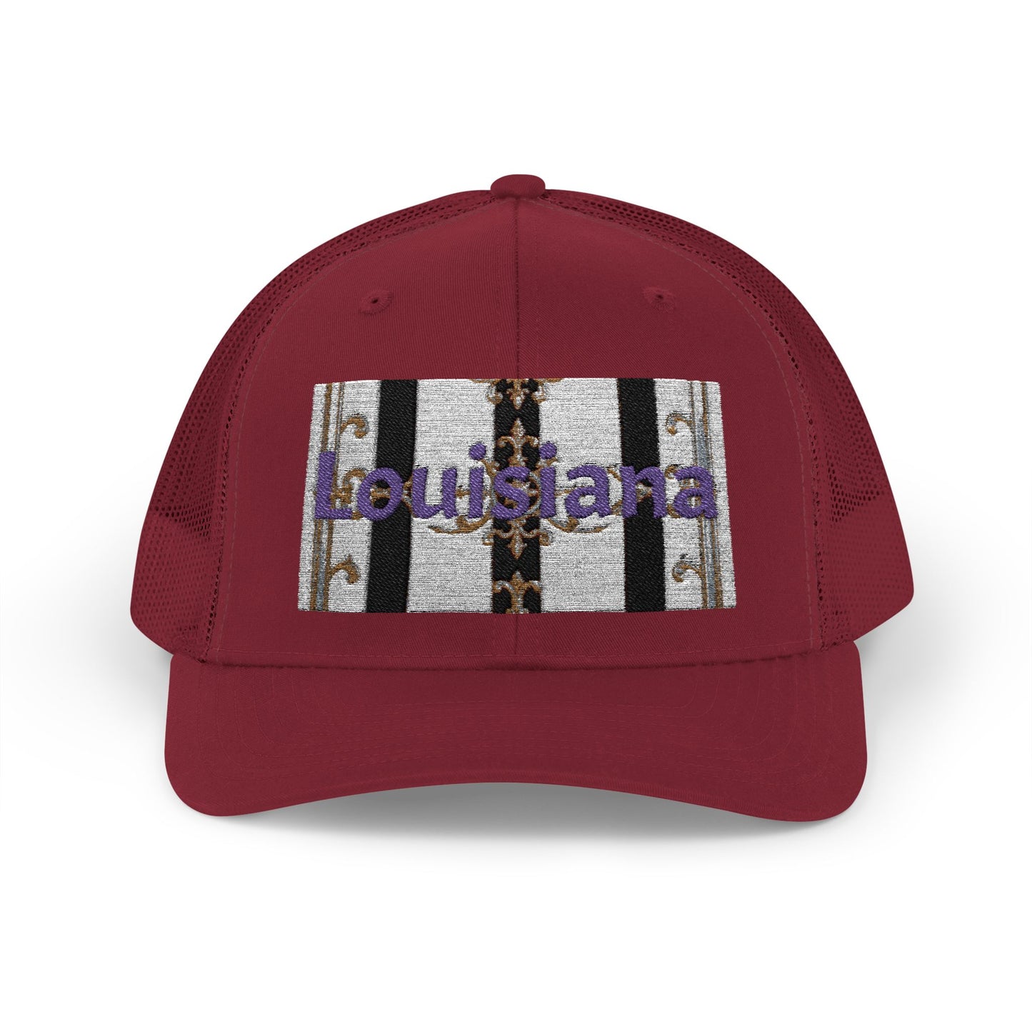 Stylish Louisiana Snapback Trucker Cap for Trendy Outfits, Perfect for Gifts, Outdoor Events, Summer Festivals, Casual Wear