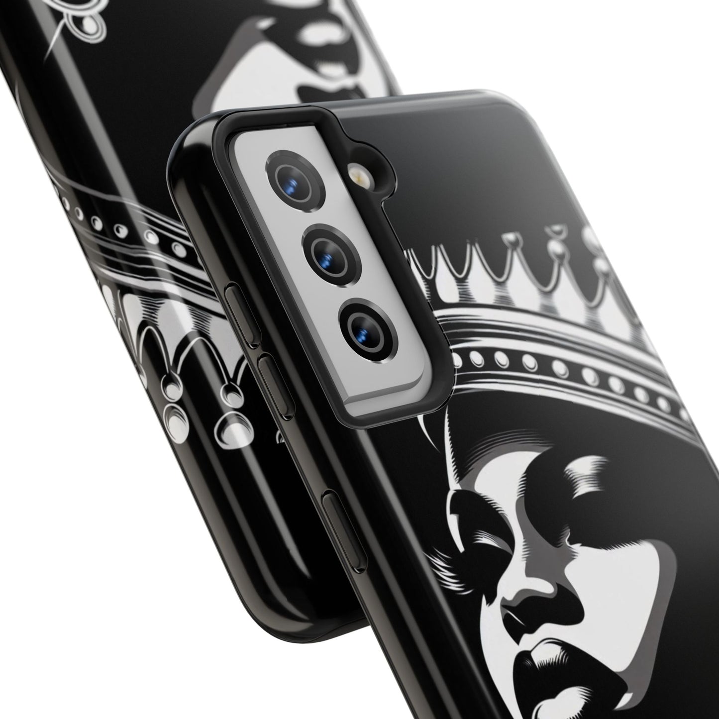 Regal Queen Tough Phone Case, Stylish Phone Cover, Gift for Her, Birthday, Empowerment, Bold Statement, Durable Phone Accessory