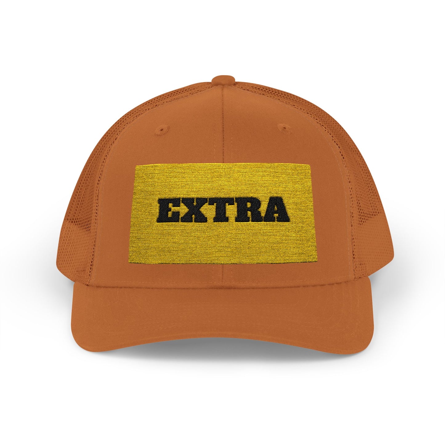 Extra Sparkling Gold Snapback Trucker Cap, Casual Hat, Fashion Accessory, Outdoor Gear, Gift for Him/Her, Party Wear