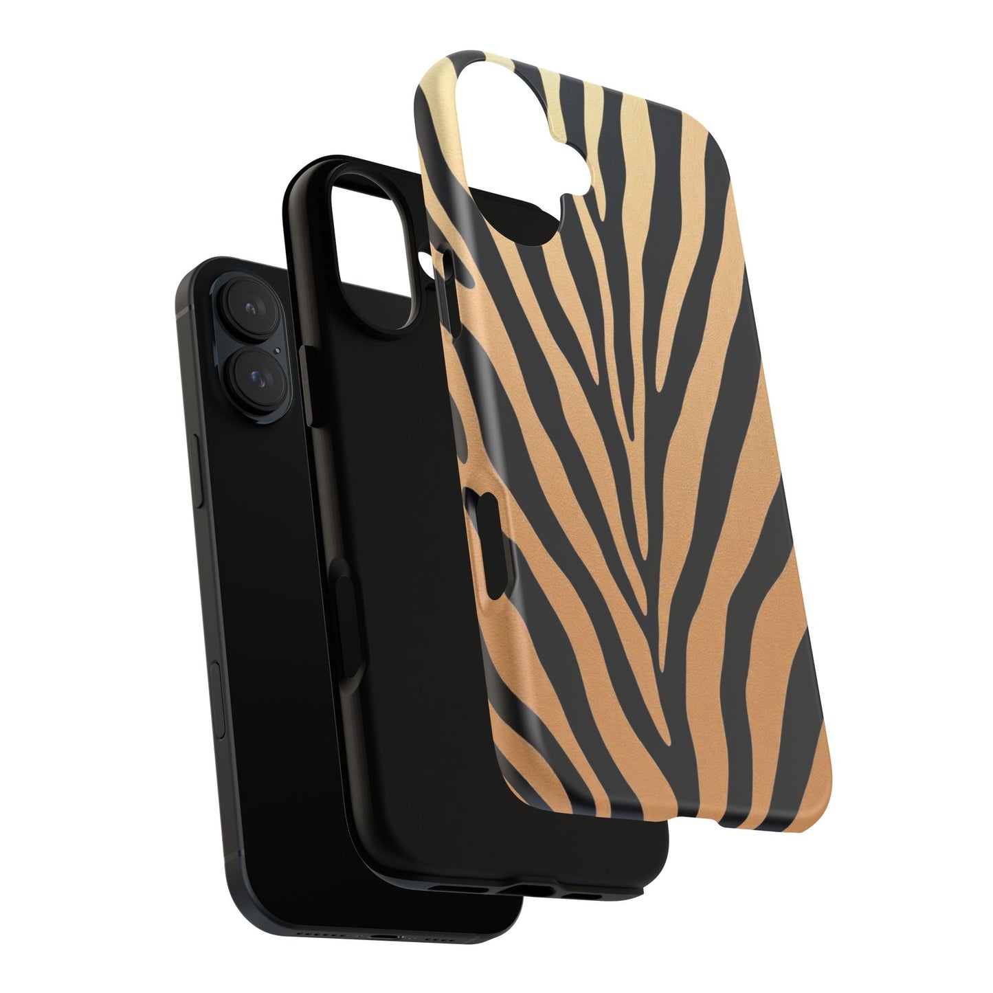 Zebra Print Tough Phone Case