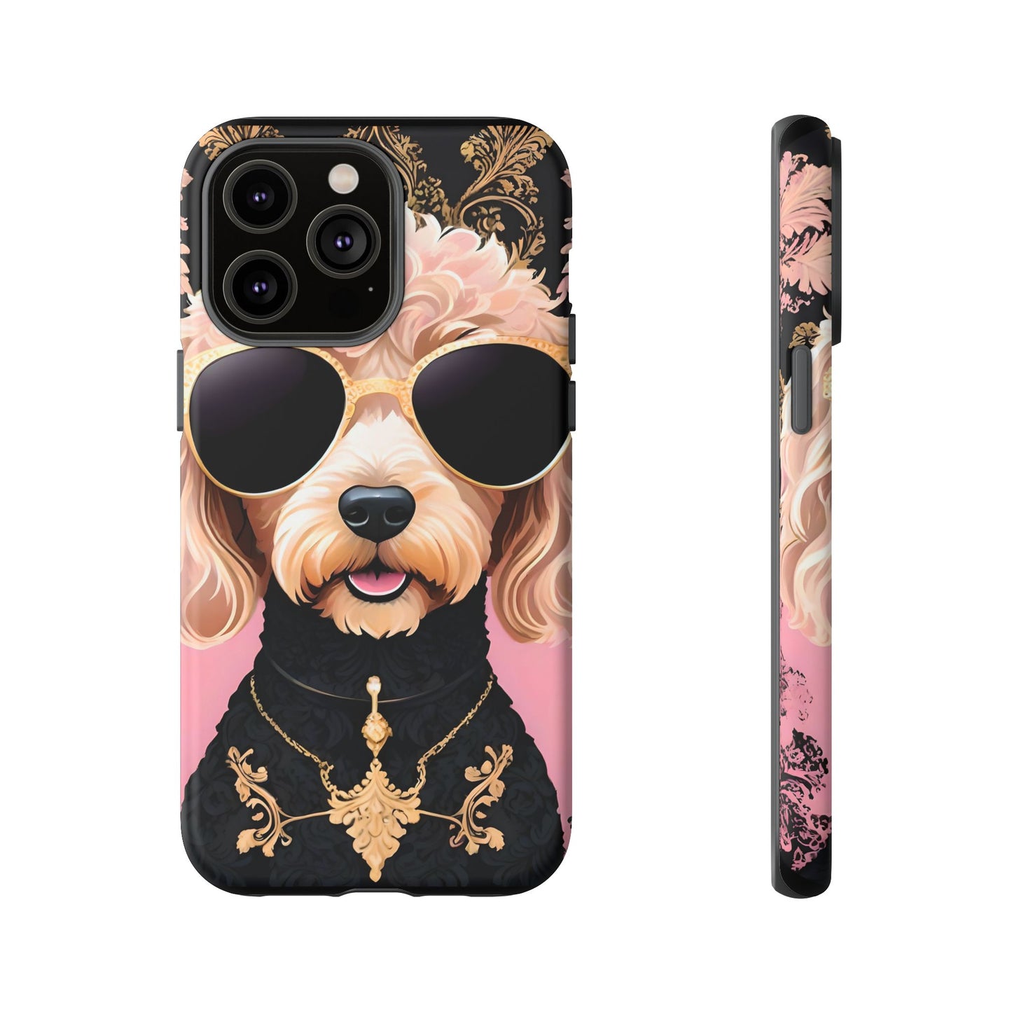 Phone Case - Golden Doodle In Sunglasses Tough Case