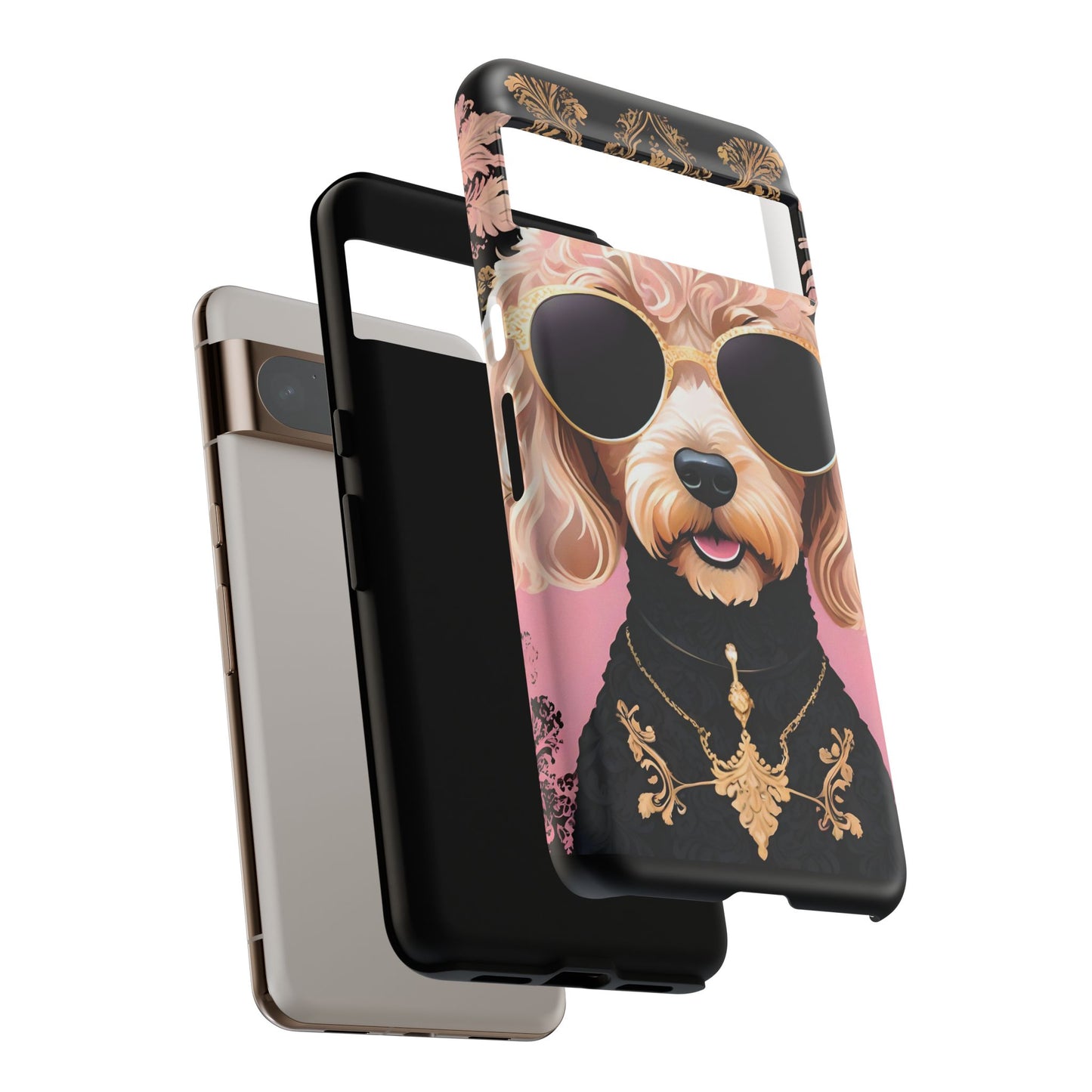 Phone Case - Golden Doodle In Sunglasses Tough Case