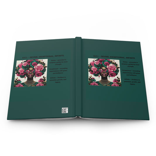 Inspirational Hardcover Journal - (Divine, Exceptional, Infinite)
