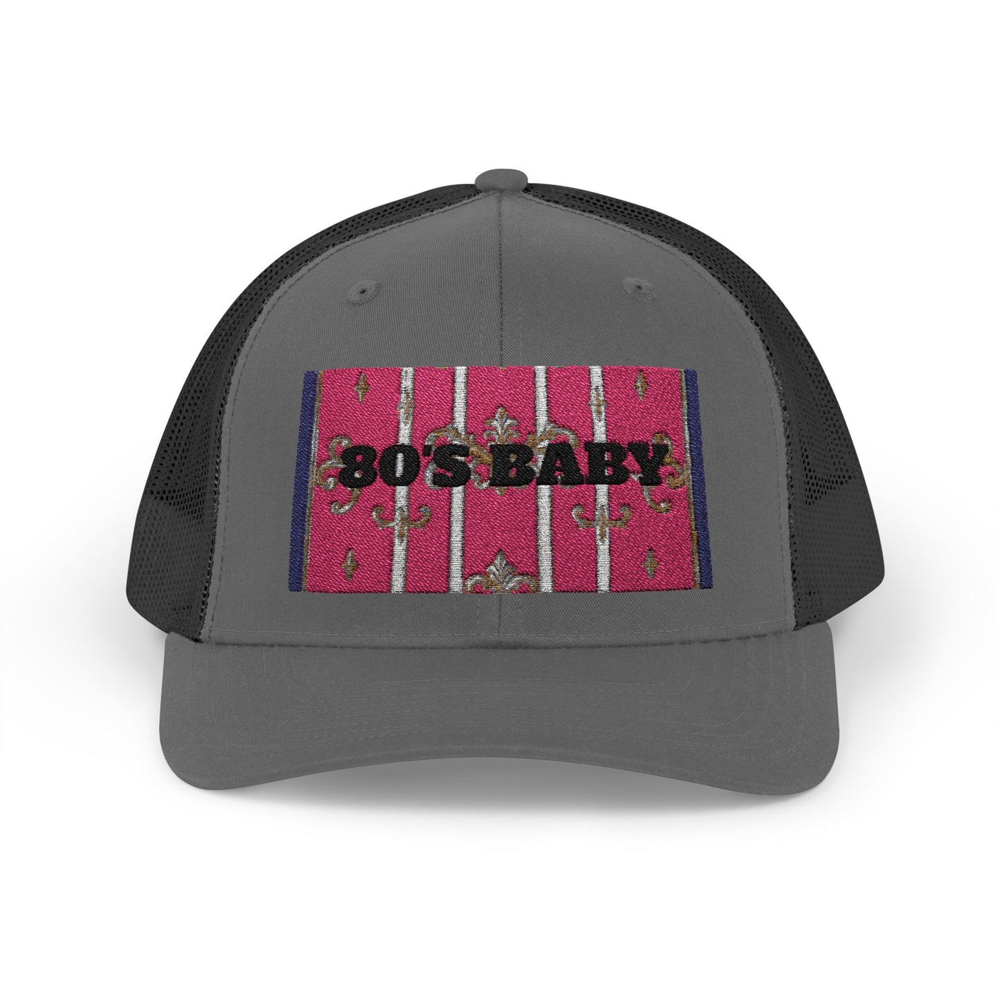 80s Baby Snapback Trucker Cap, Retro Hat, Nostalgic Apparel, Birthday Gift, Vintage Style, Casual Accessory