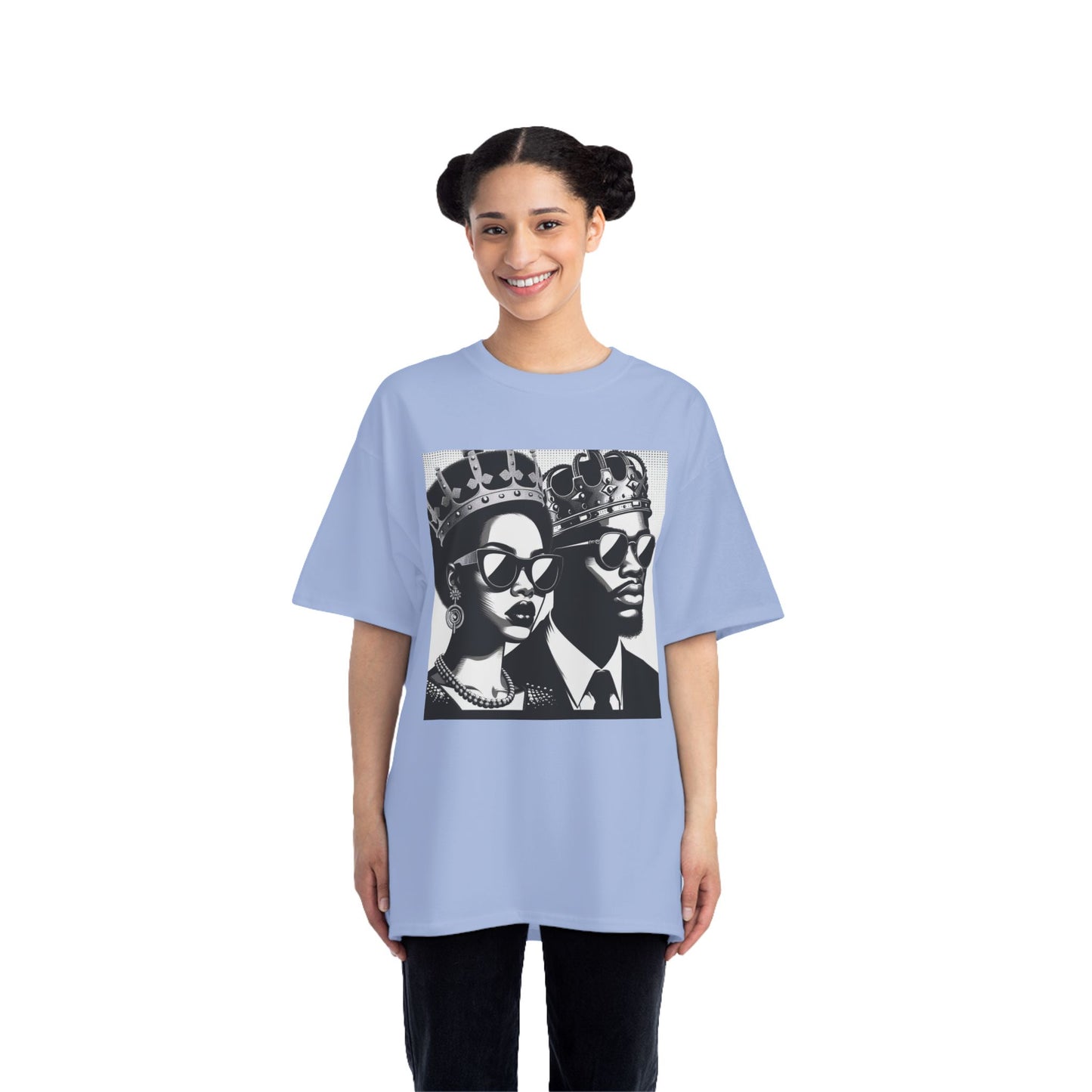 Royalty-Inspired Unisex Graphic Tee - Stylish Casual Wear for Kings and Queens, Unique Gift, Fashion Statement, Streetwear
