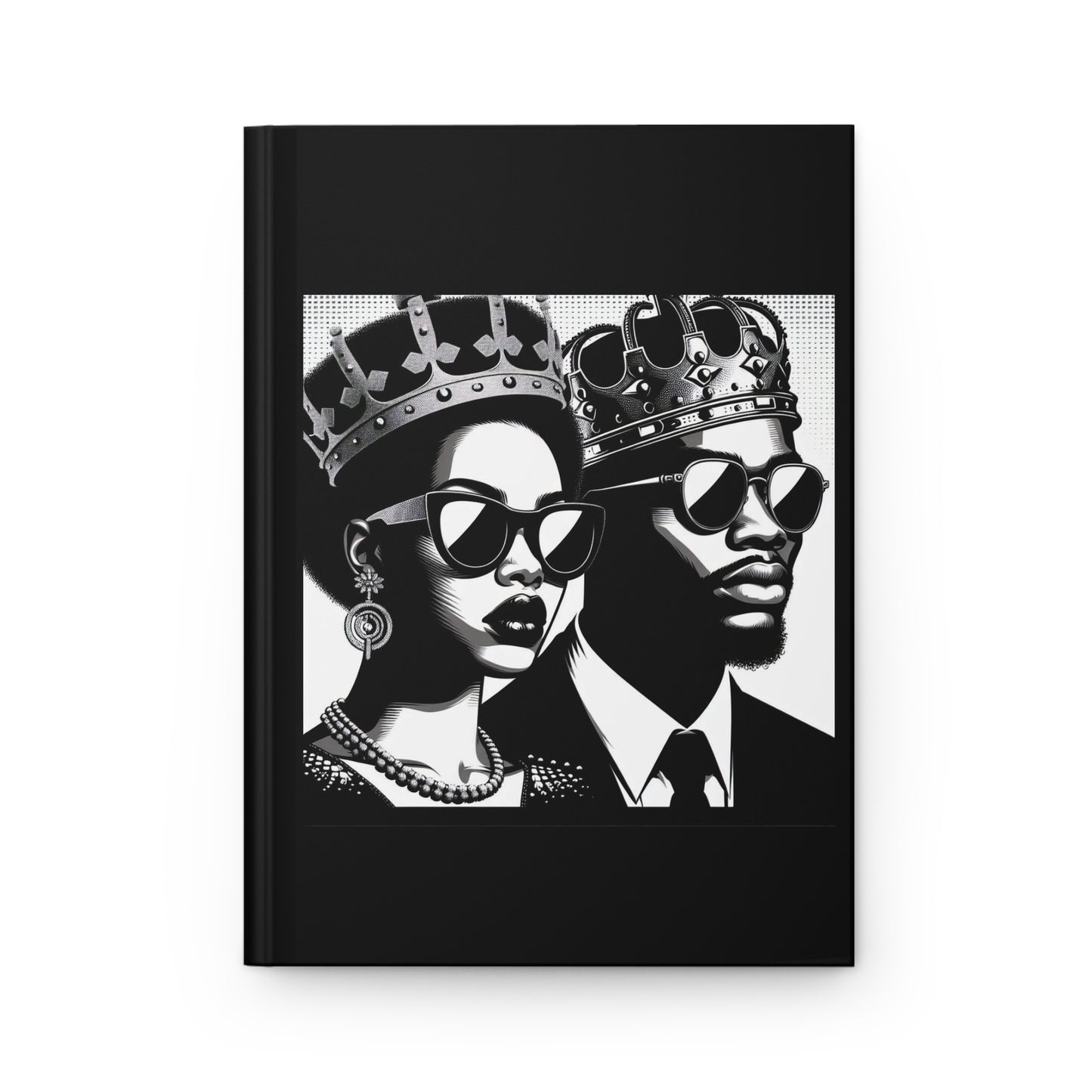 Regal Vibes Hardcover Journal - Inspirational Notebook for Creatives, Gift for Artists, Daily Planner, Stylish Writing Companion