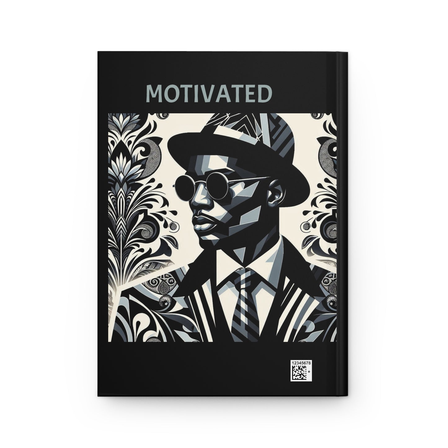 Stylish Motivated & Blessed Hardcover Journal