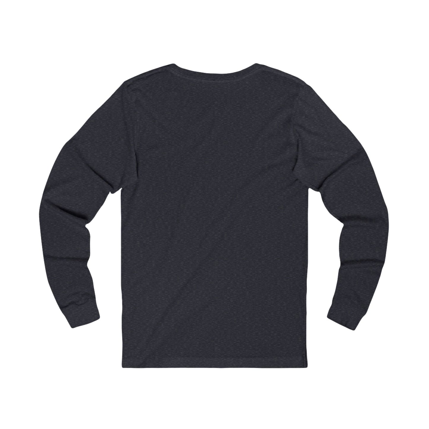 Elegant Blue & Alabaster Striped Baroque Long Sleeve Tee | Unisex Stylish Top for Casual Wear, Gift for Her, Him, Birthday, Fashion Statement