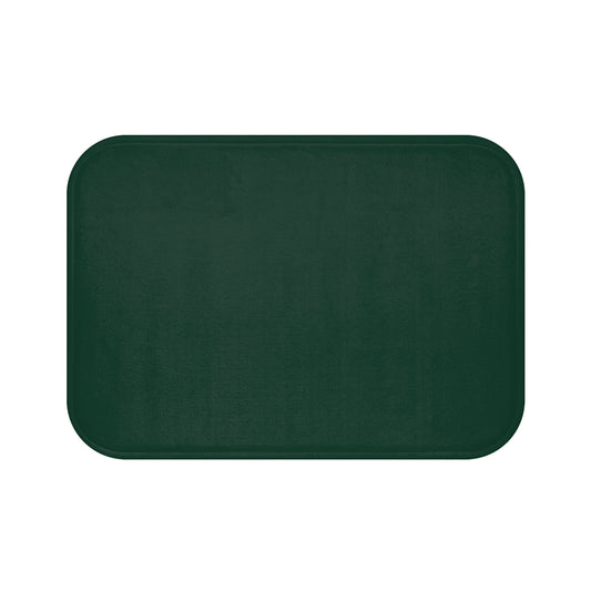Elegant Midnight Green Bath Mat for Bathroom Decor, Spa Mat, Home Essentials, Non-slip Bath Rug, Perfect Gift for Housewarming