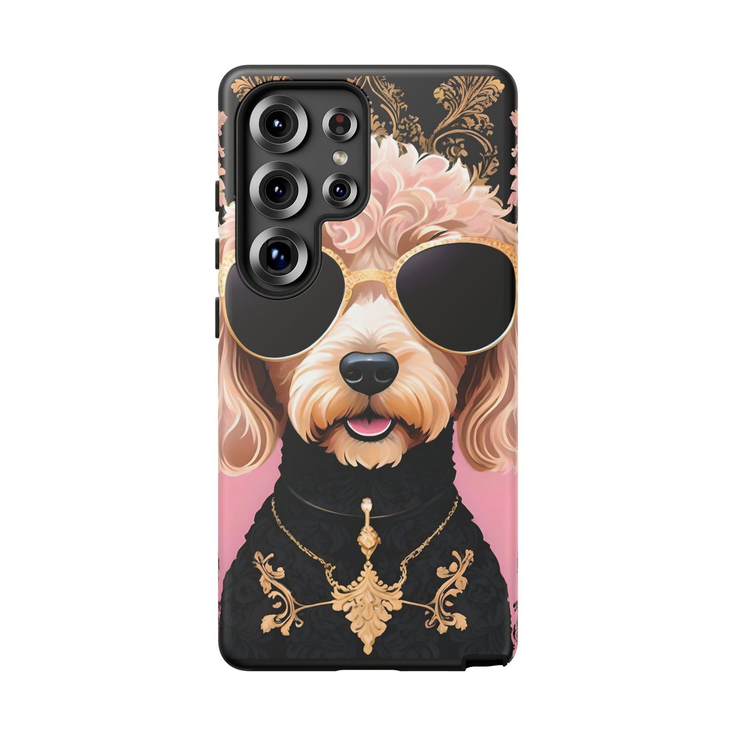 Phone Case - Golden Doodle In Sunglasses Tough Case