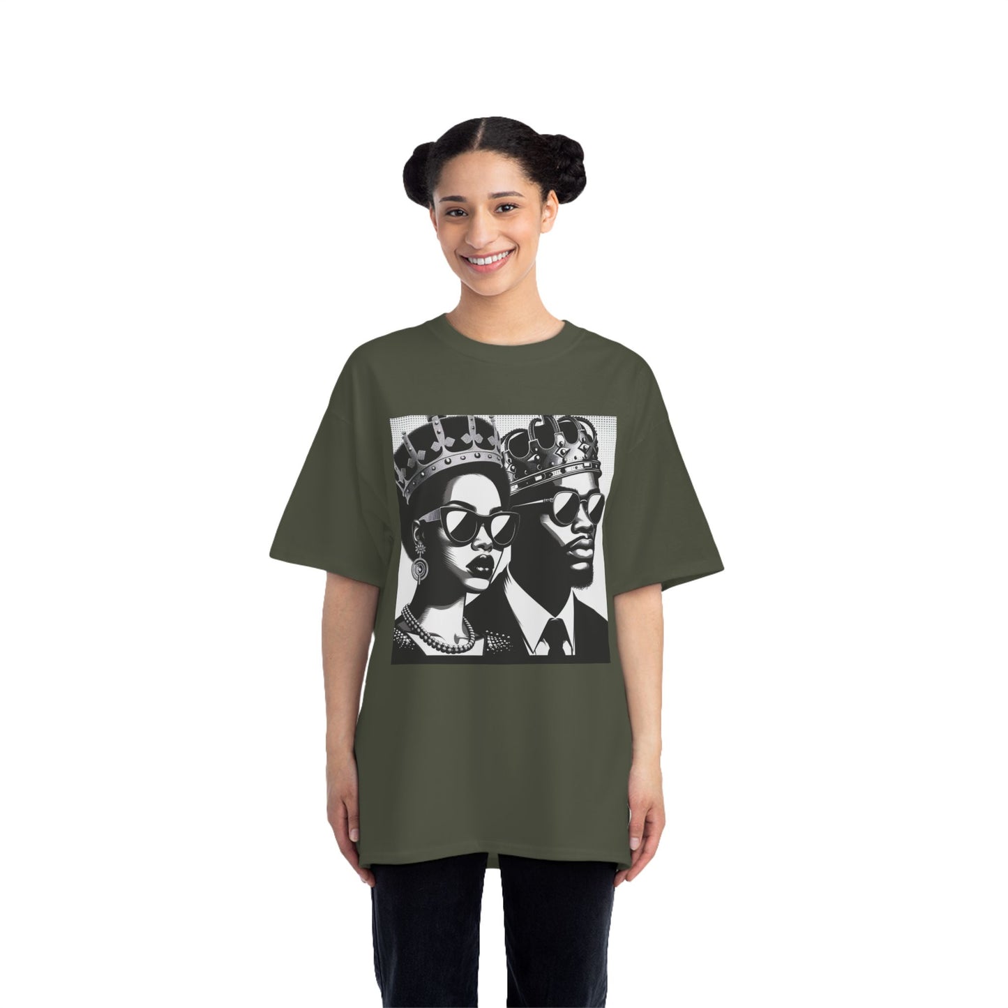 Royalty-Inspired Unisex Graphic Tee - Stylish Casual Wear for Kings and Queens, Unique Gift, Fashion Statement, Streetwear