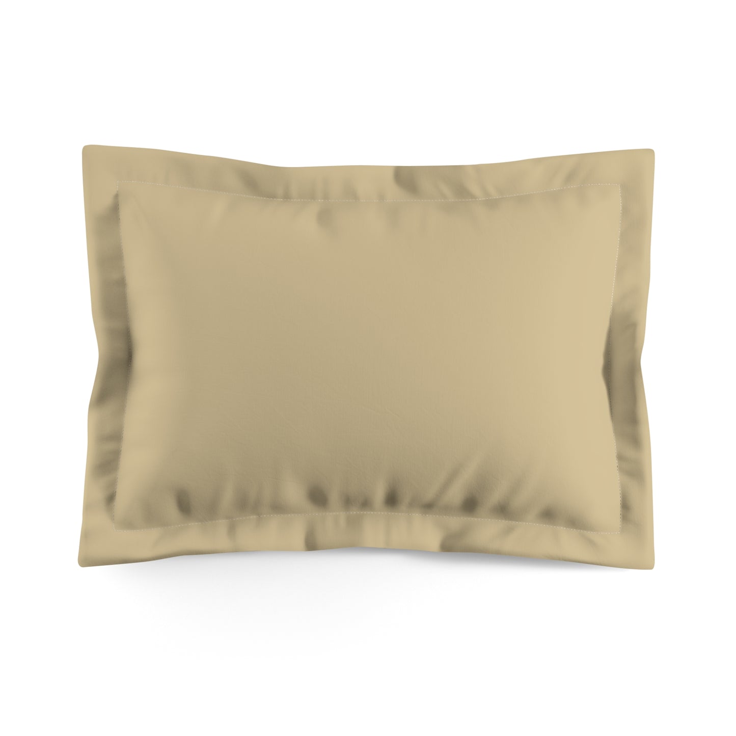 Vanilla Wheat Luxurious Microfiber Pillow Sham, Cozy Bedroom Decor, Soft Bedding Accessory, Gift for Home Lovers, Elegant Sleep Essentials