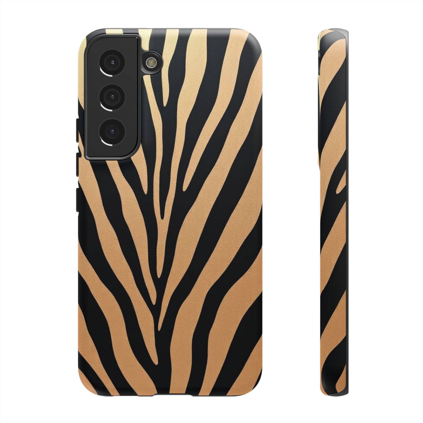 Zebra Print Tough Phone Case