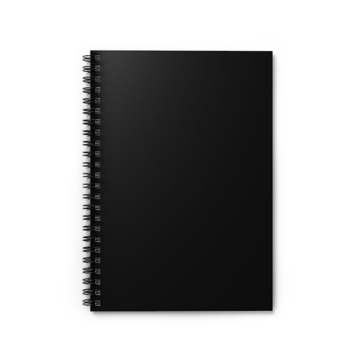 Elegant Black Ruled Spiral Notebook - Perfect for Journaling, School, or Sketching, Gifts, Teachers, Creative Writing, Productivity