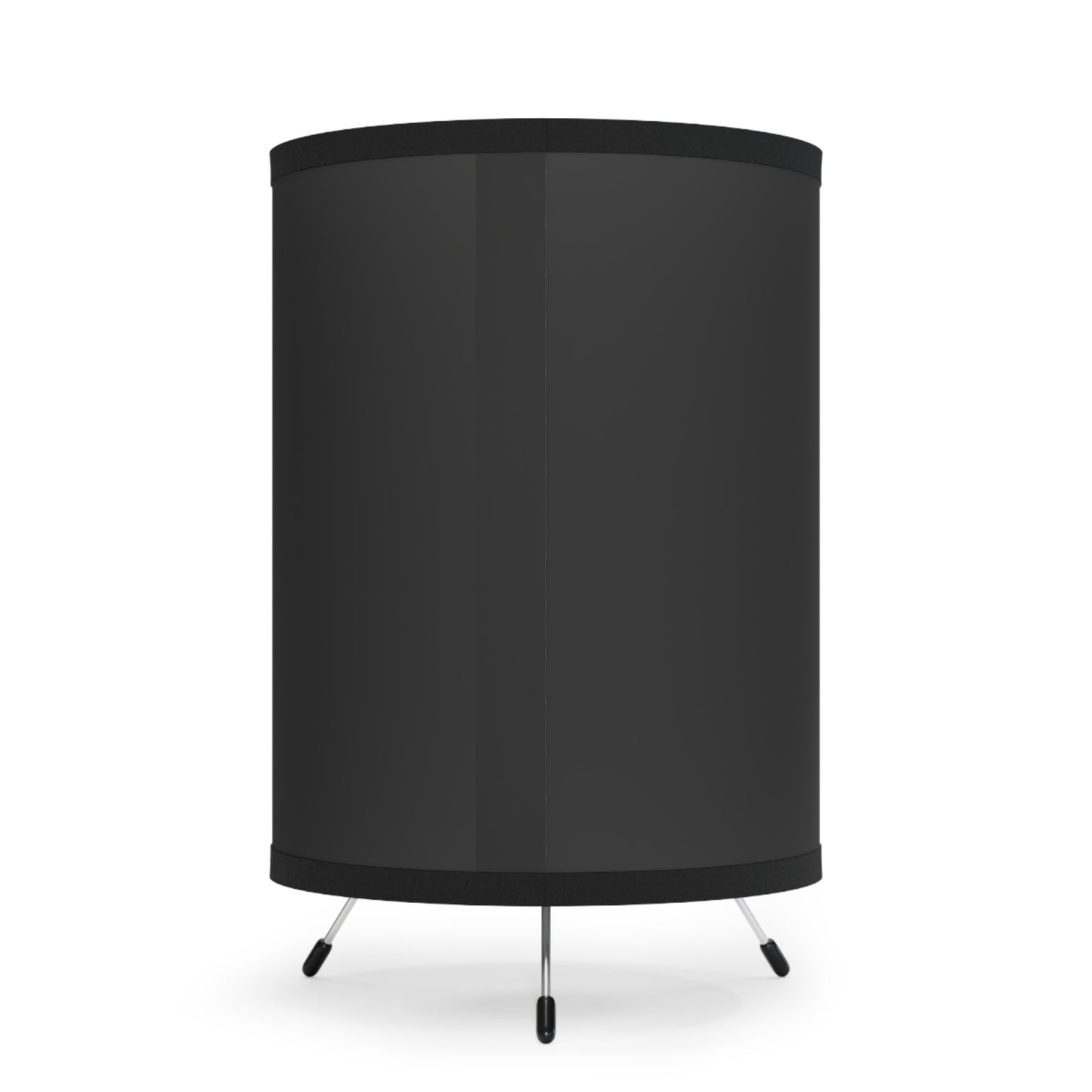 Tripod Black Lamp with High-Res Printed Shade, Stylish Floor Lamp for Home Decor, Modern Lighting for Living Room, Desk or Bedroom