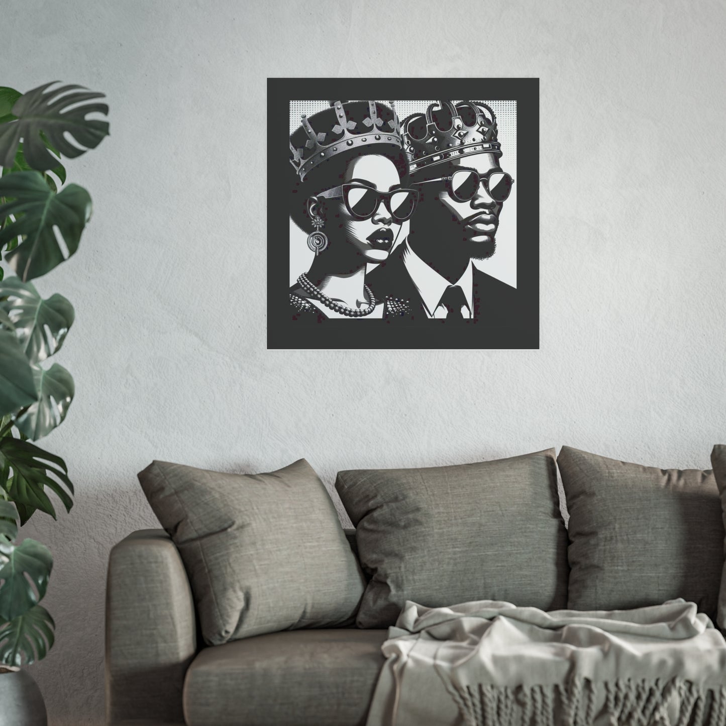 Royalty-Inspired Satin and Archival Matte Posters, Modern Wall Art, Home Decor, Gift for Him/Her, Motivational Art