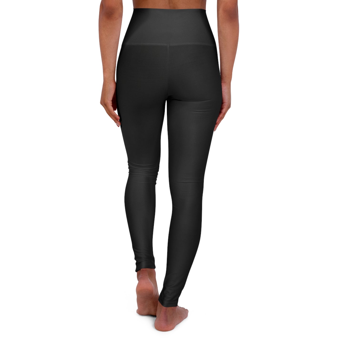 High Black Waisted Yoga Leggings - Activewear for Comfort and Movement, Workout Tights, Fitness Apparel, Athletic Leggings, Everyday Essentials