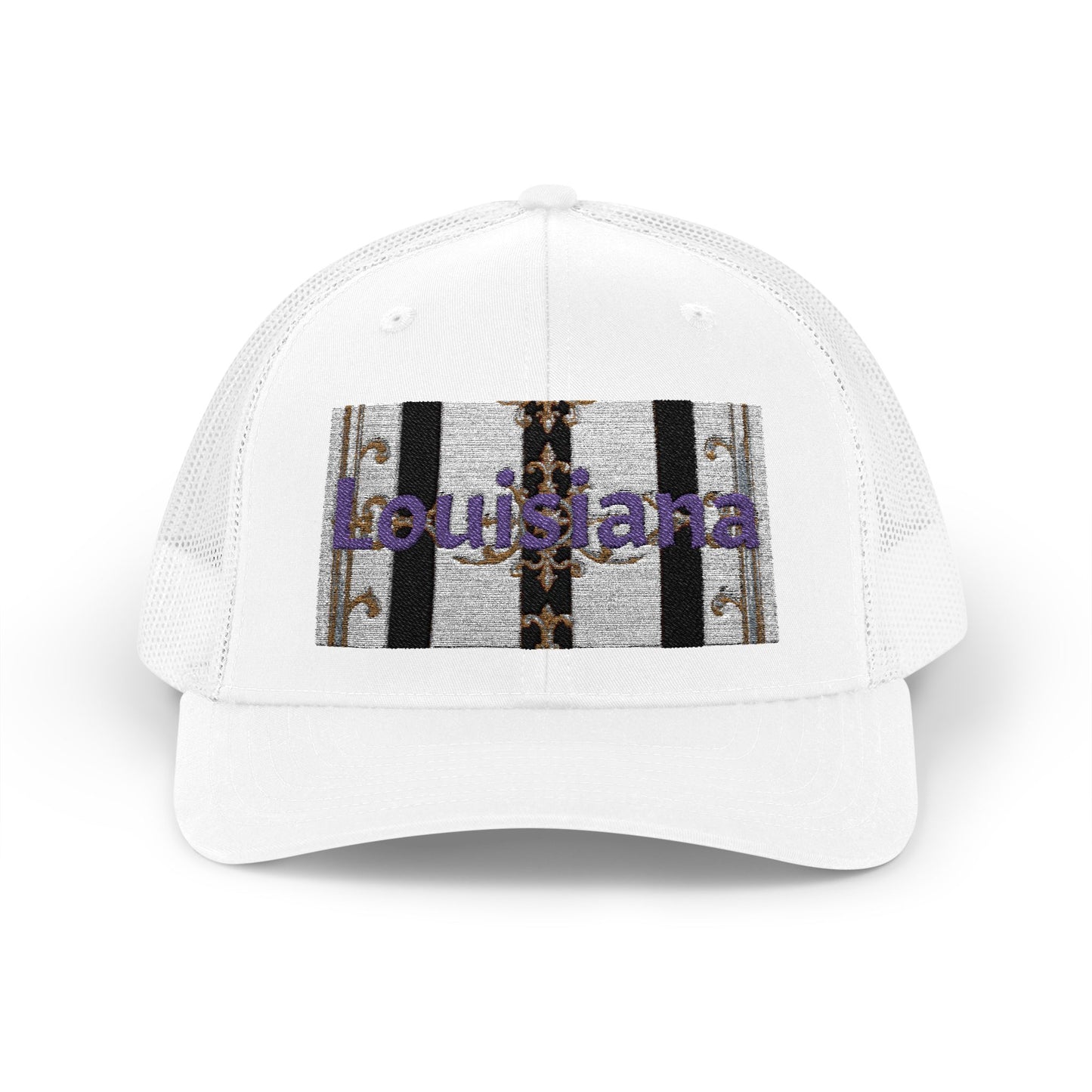 Stylish Louisiana Snapback Trucker Cap for Trendy Outfits, Perfect for Gifts, Outdoor Events, Summer Festivals, Casual Wear