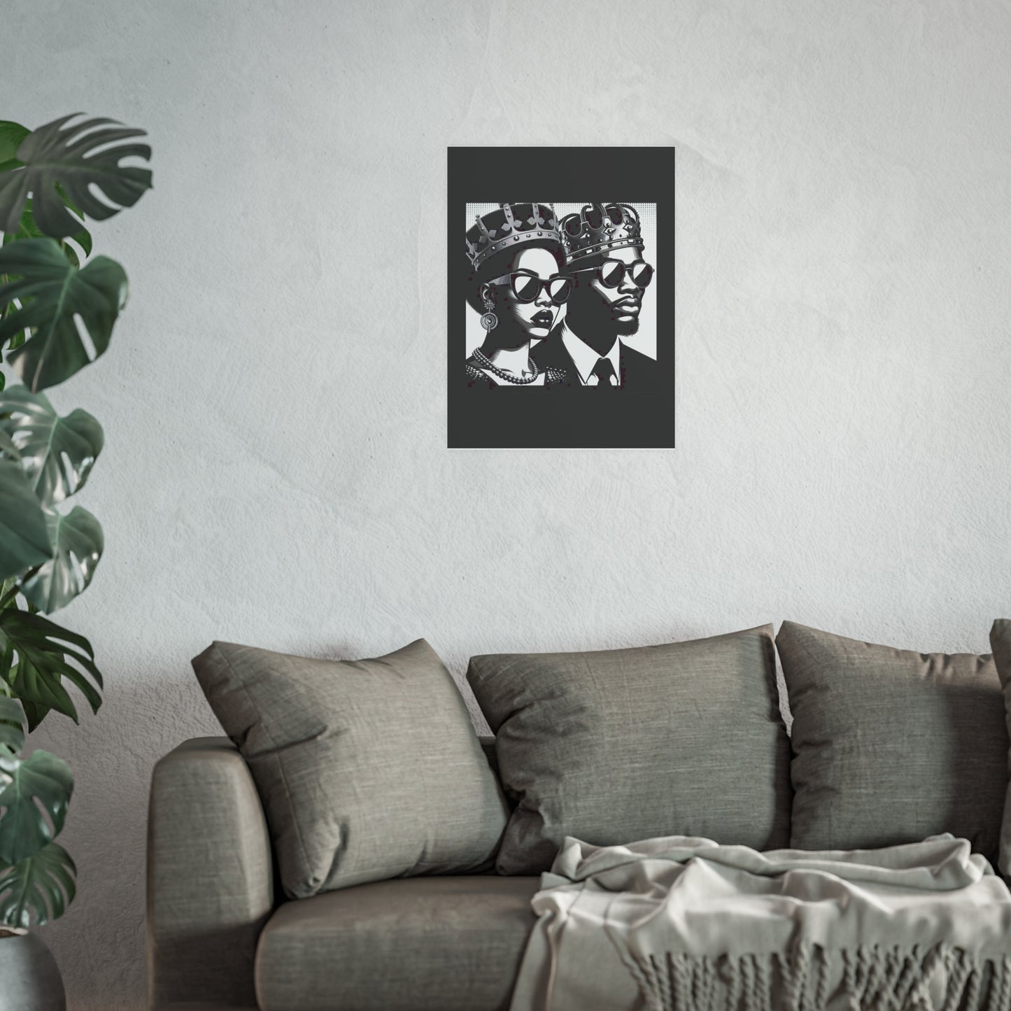 Royalty-Inspired Satin and Archival Matte Posters, Modern Wall Art, Home Decor, Gift for Him/Her, Motivational Art