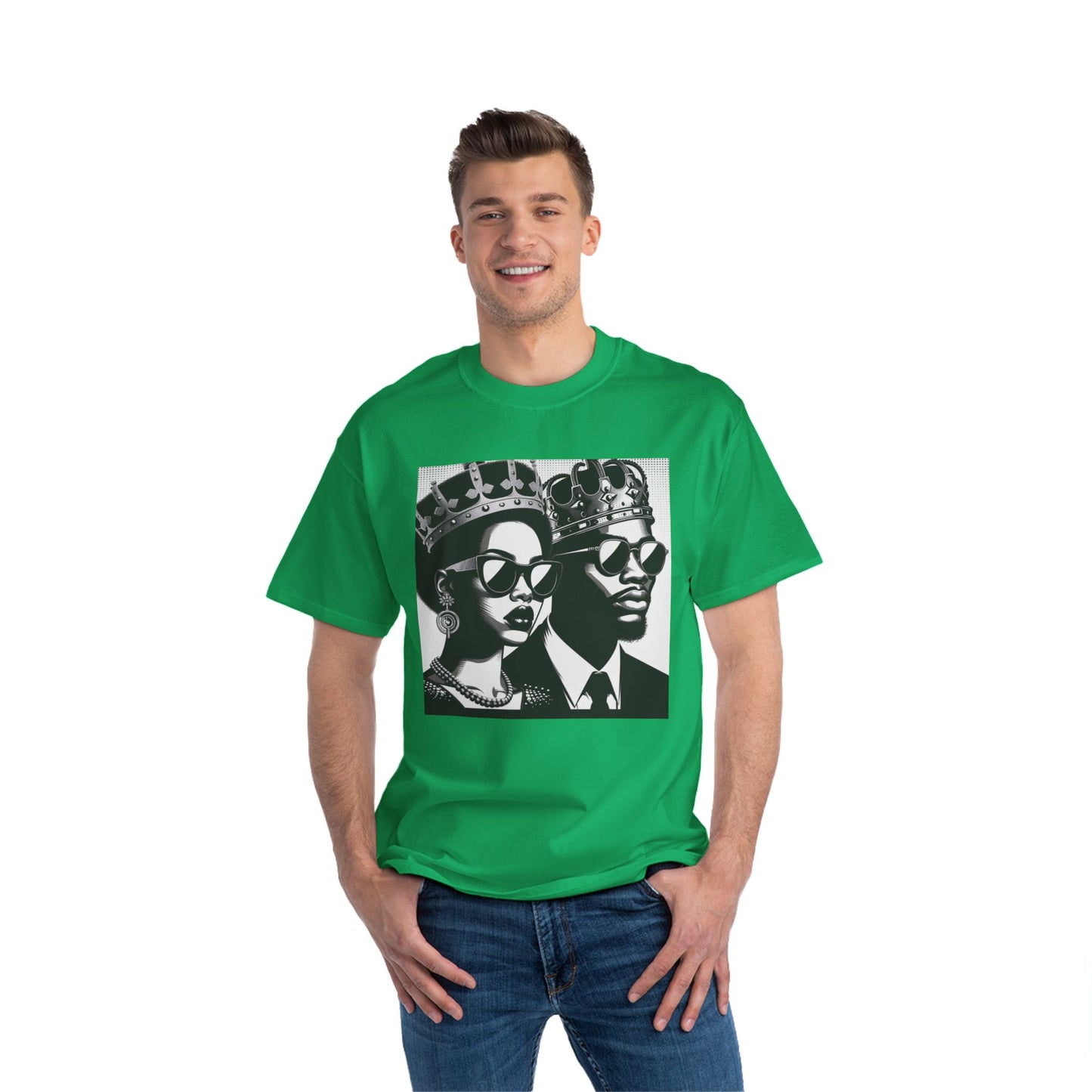 Royalty-Inspired Unisex Graphic Tee - Stylish Casual Wear for Kings and Queens, Unique Gift, Fashion Statement, Streetwear