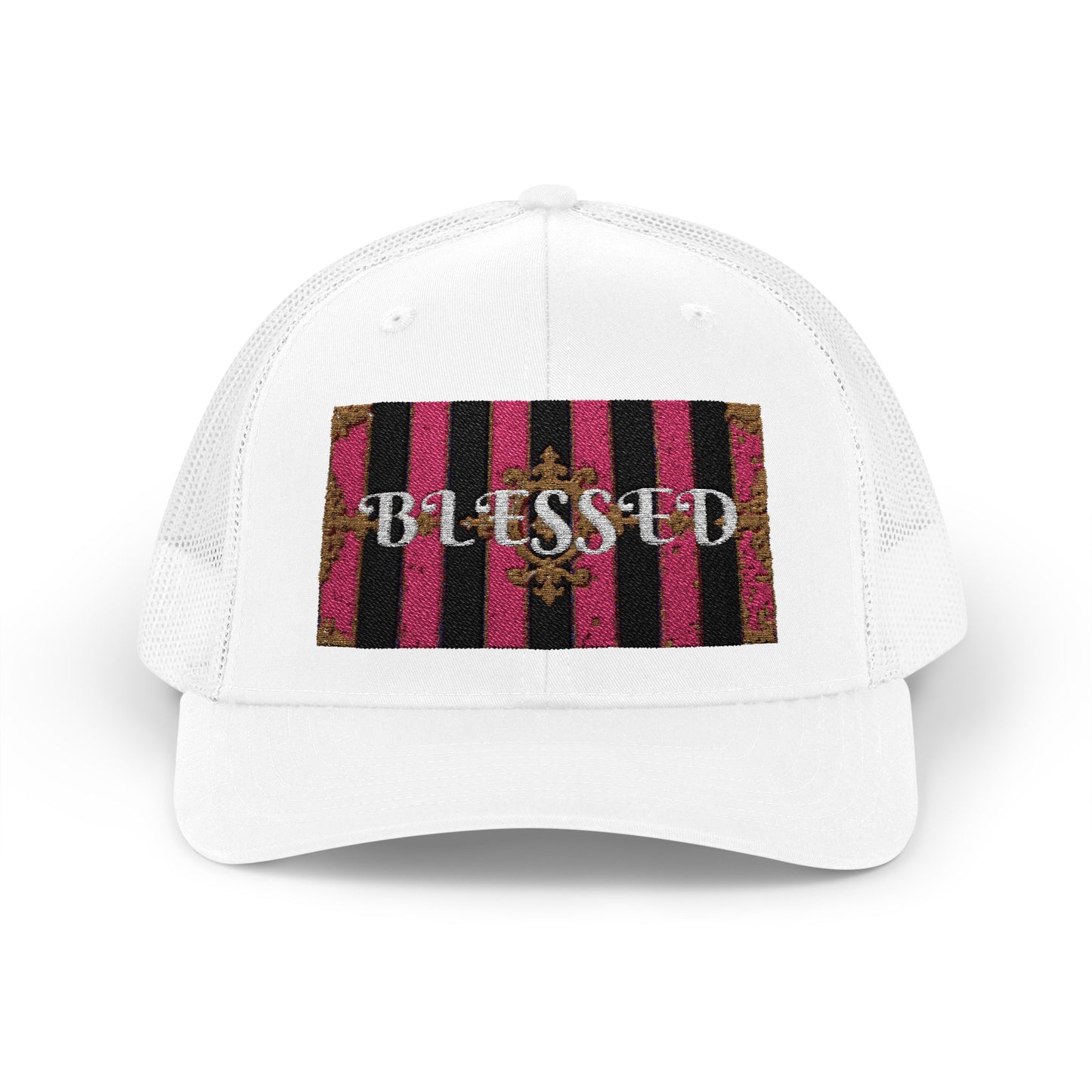 Blessed Snapback Trucker Cap, Inspirational Hat, Casual Headwear, Faith-Based Gift, Trendy Accessory, Ideal for Daily Wear