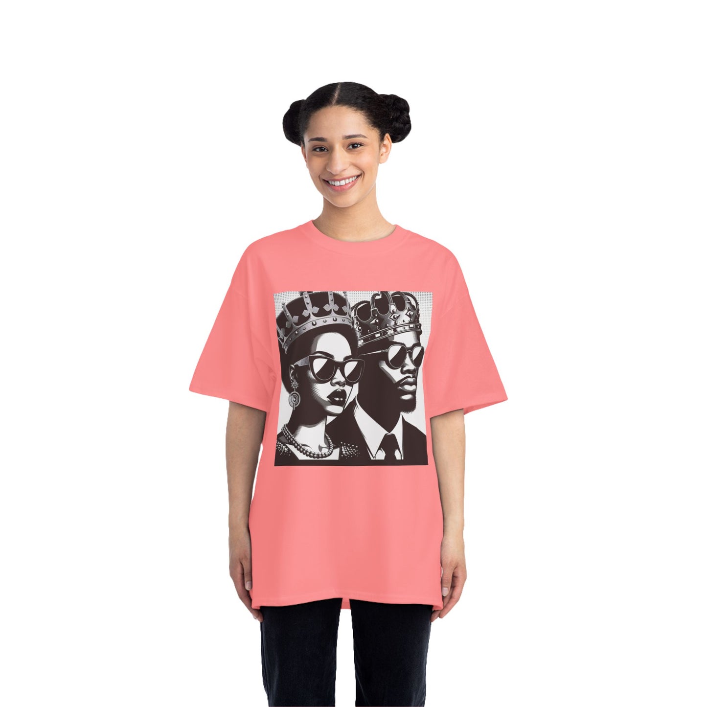 Royalty-Inspired Unisex Graphic Tee - Stylish Casual Wear for Kings and Queens, Unique Gift, Fashion Statement, Streetwear