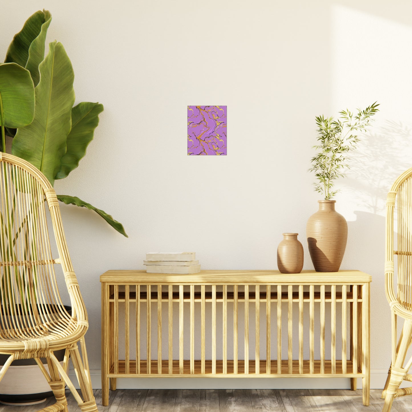 Lavender Marble Foam Board Decor, Stylish Wall Art, Home Office Decor, Unique Gift, Art Display Board