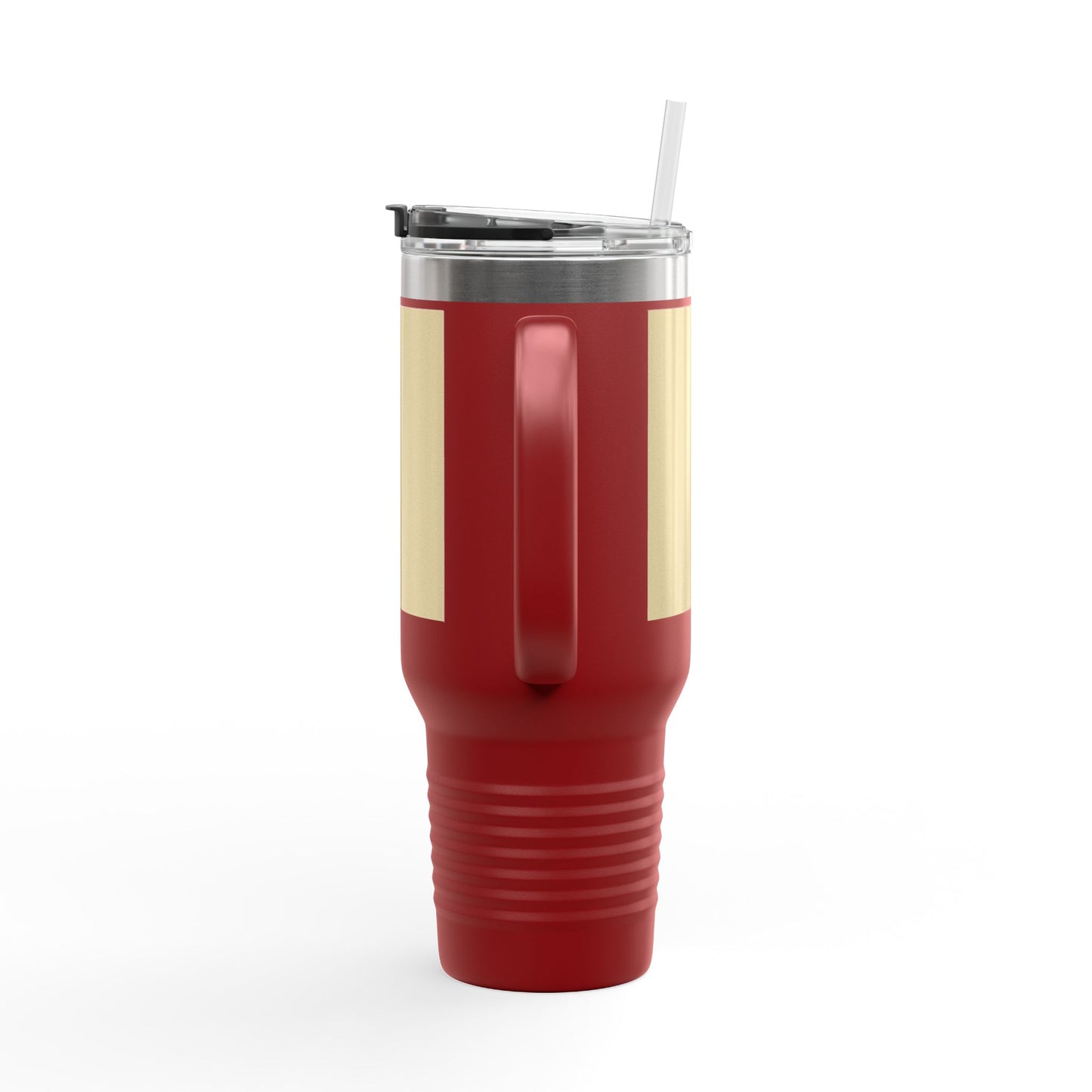 Vanilla Wheat 40oz Insulated Travel Mug | Customizable Hot & Cold Drink Tumbler | Perfect Gift for Travelers, Coffee Lovers, Road Trips, Holidays