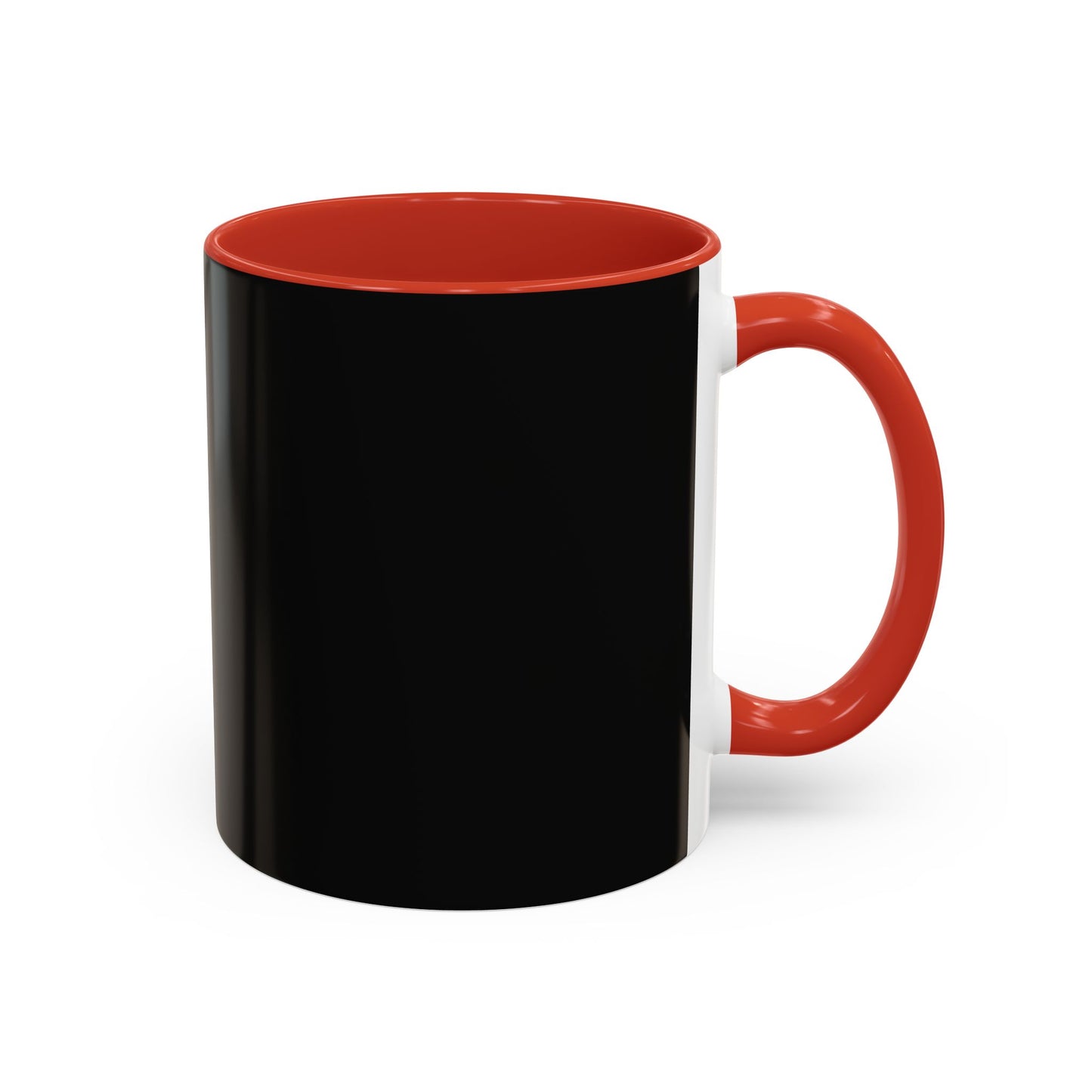 Stylish Black Accent Coffee Mug for Home or Office | Perfect Gift for Coffee Lovers, Unique Black Mug, Customizable Drinkware