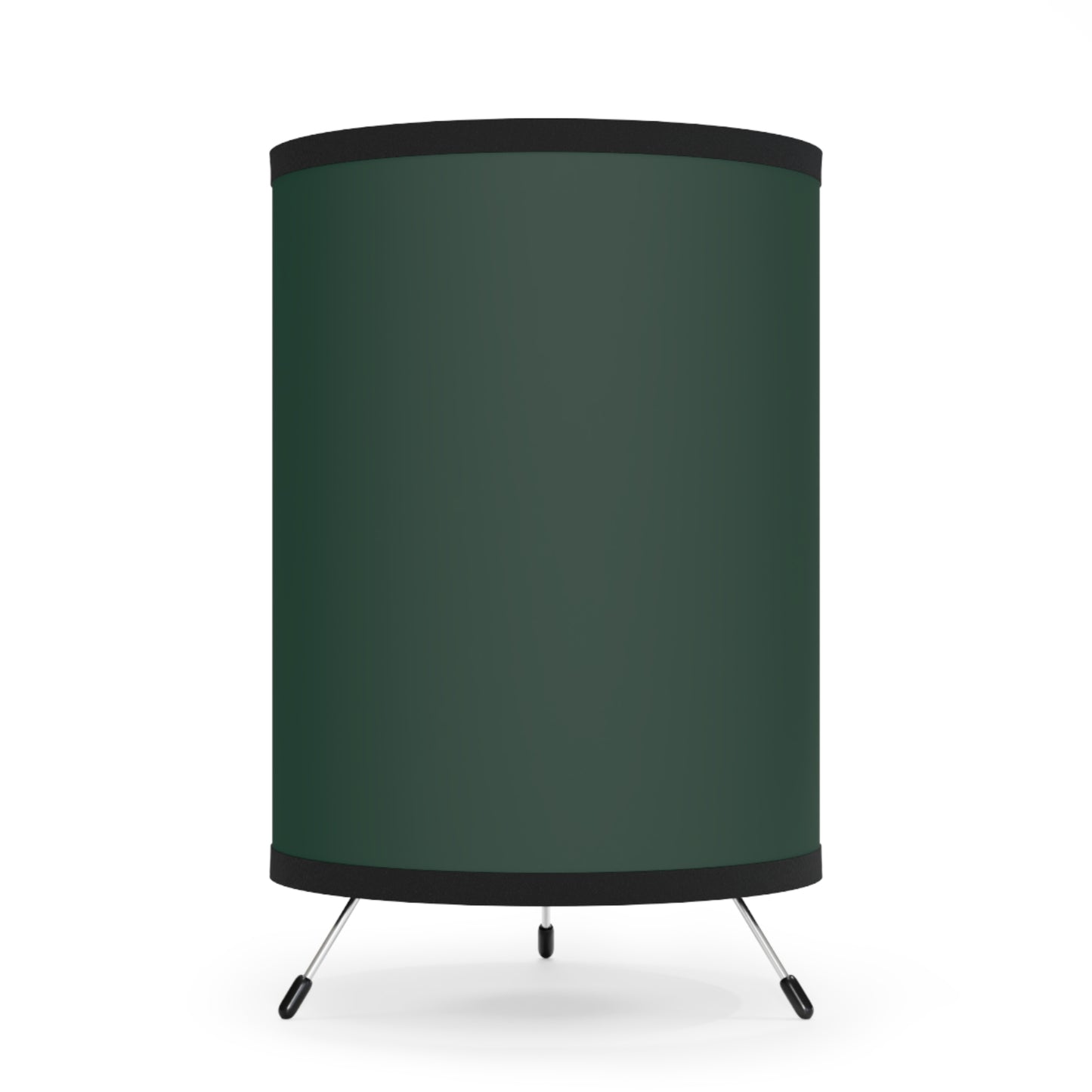 Stylish Midnight Green Tripod Lamp - Modern Home Lighting, High-Res Shade, Green Decor, Bohemian Living Room, Unique Gift Ideas
