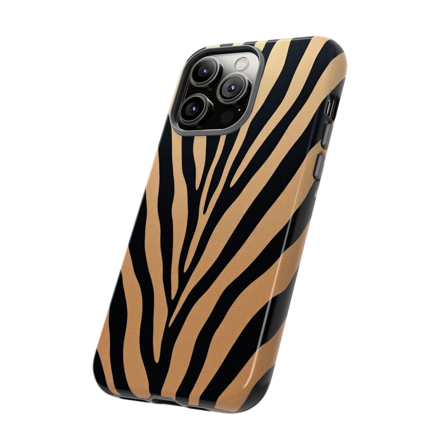 Zebra Print Tough Phone Case