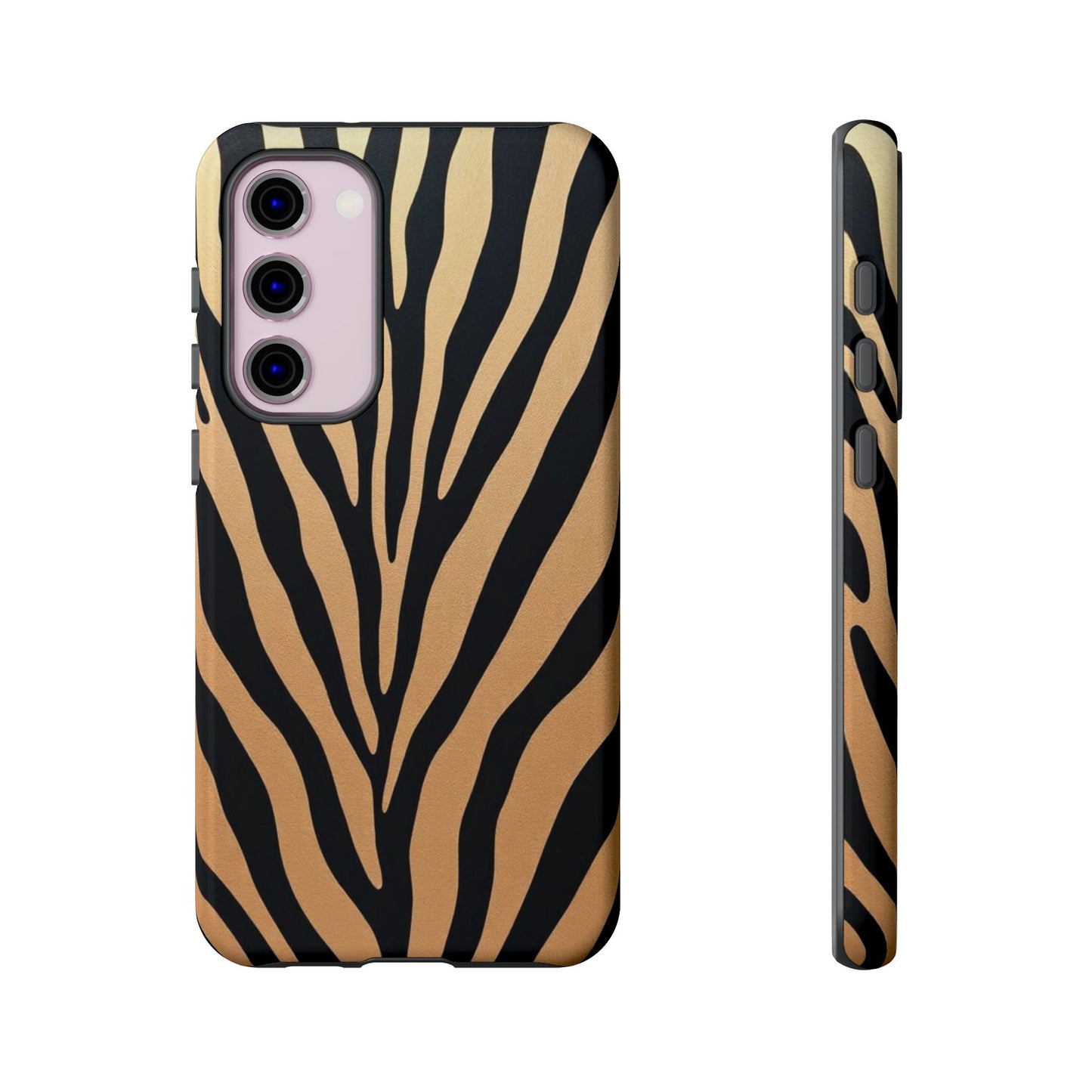 Zebra Print Tough Phone Case