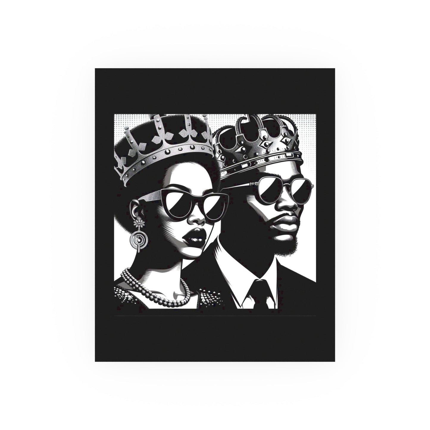 Royalty-Inspired Satin and Archival Matte Posters, Modern Wall Art, Home Decor, Gift for Him/Her, Motivational Art