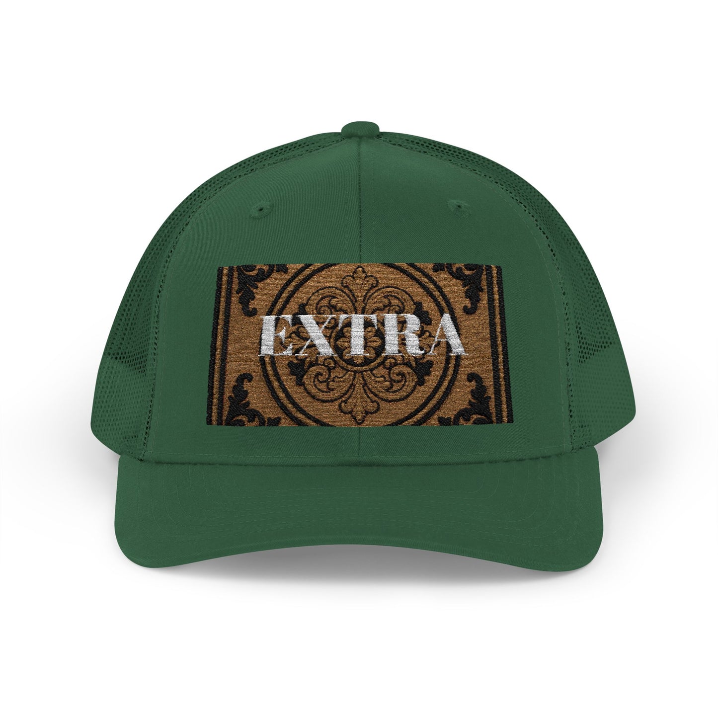 Stylish Extra Baroque Trucker Cap with Vintage Design - Perfect for Casual Outings, Summer Festivals, and Gift Giving, Fashion Hat, Trendy Headwear