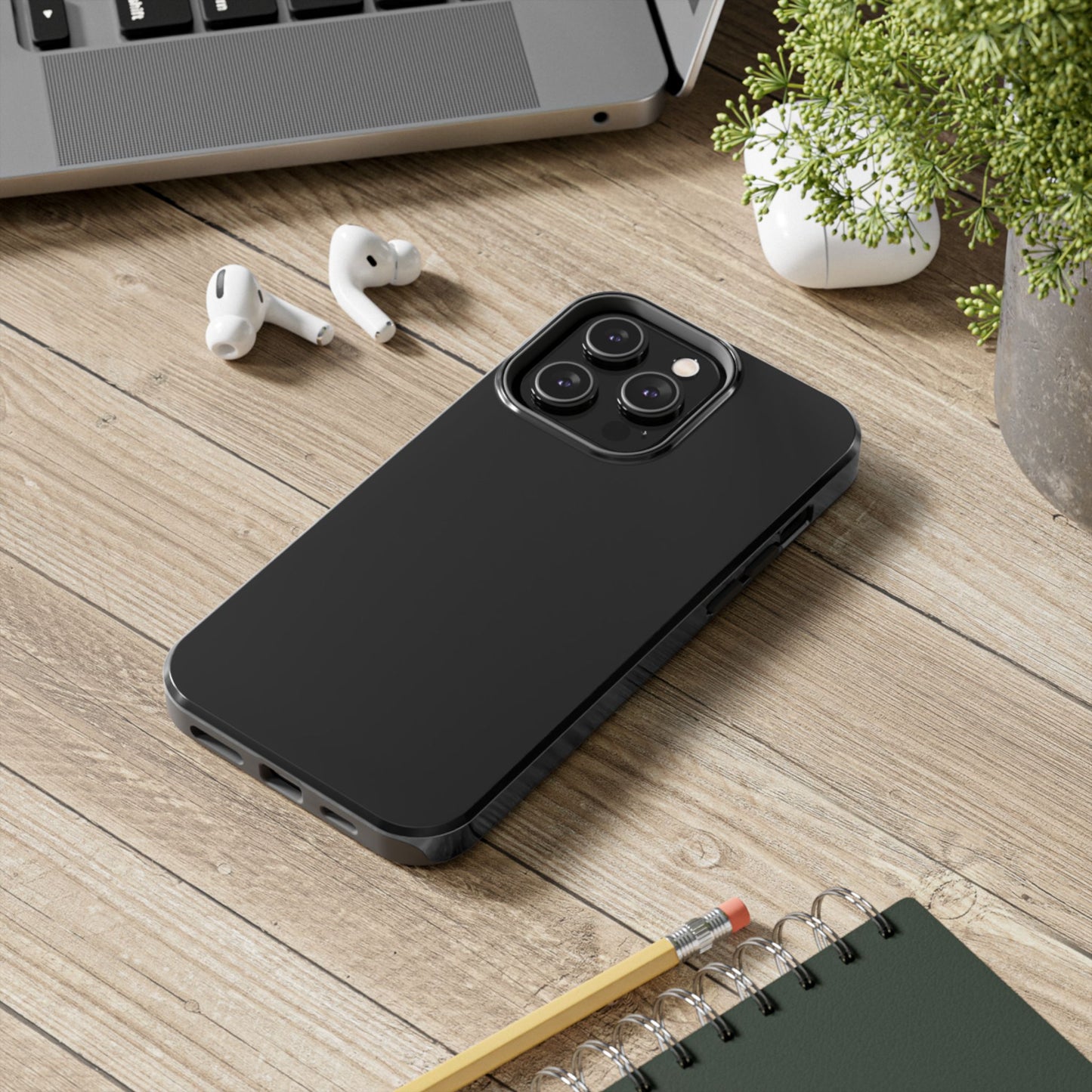 Durable Black Tough Phone Cases, Heavy-Duty Cell Phone Cover, Personalized Tech Protection, Gift for Him or Her, Everyday Protection