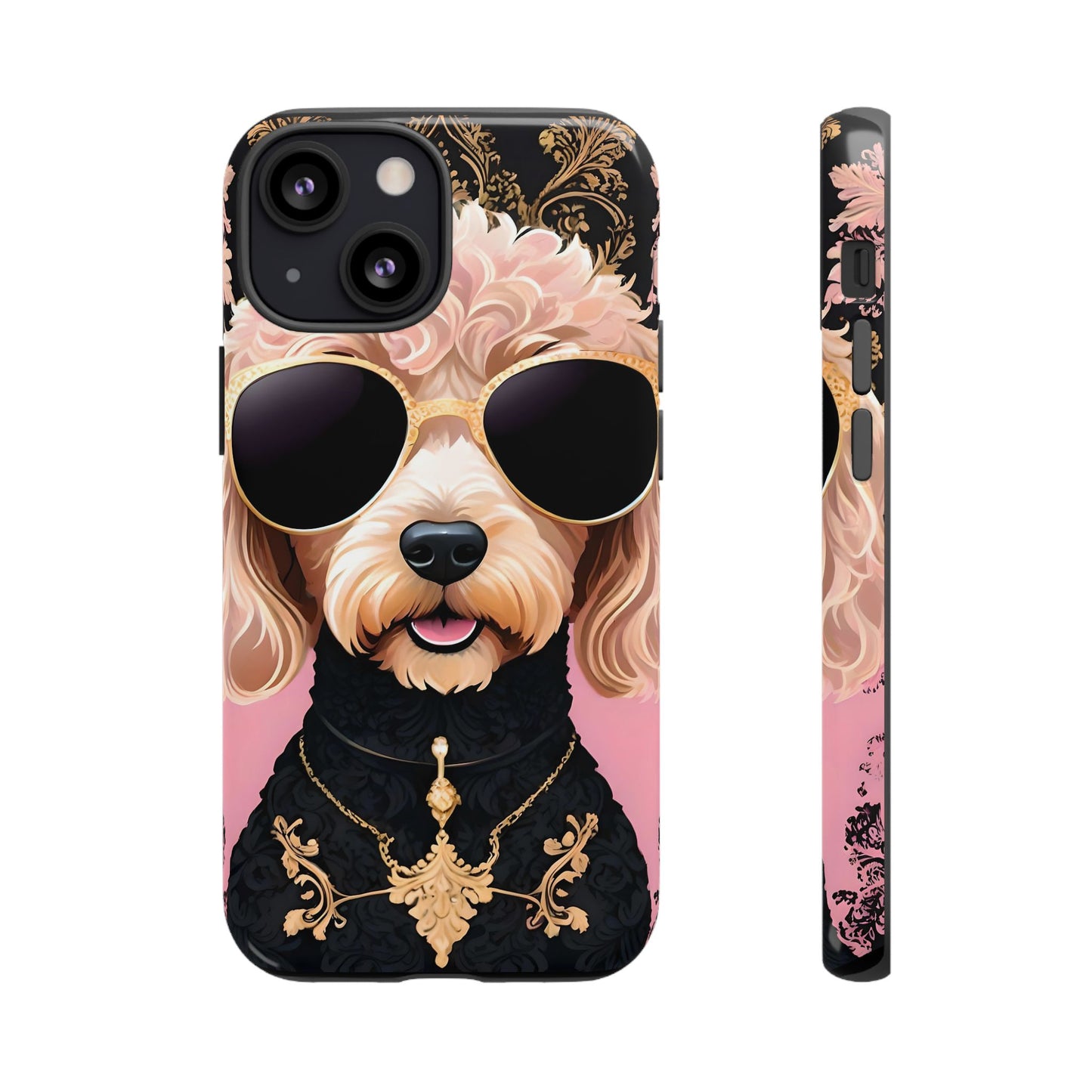 Phone Case - Golden Doodle In Sunglasses Tough Case