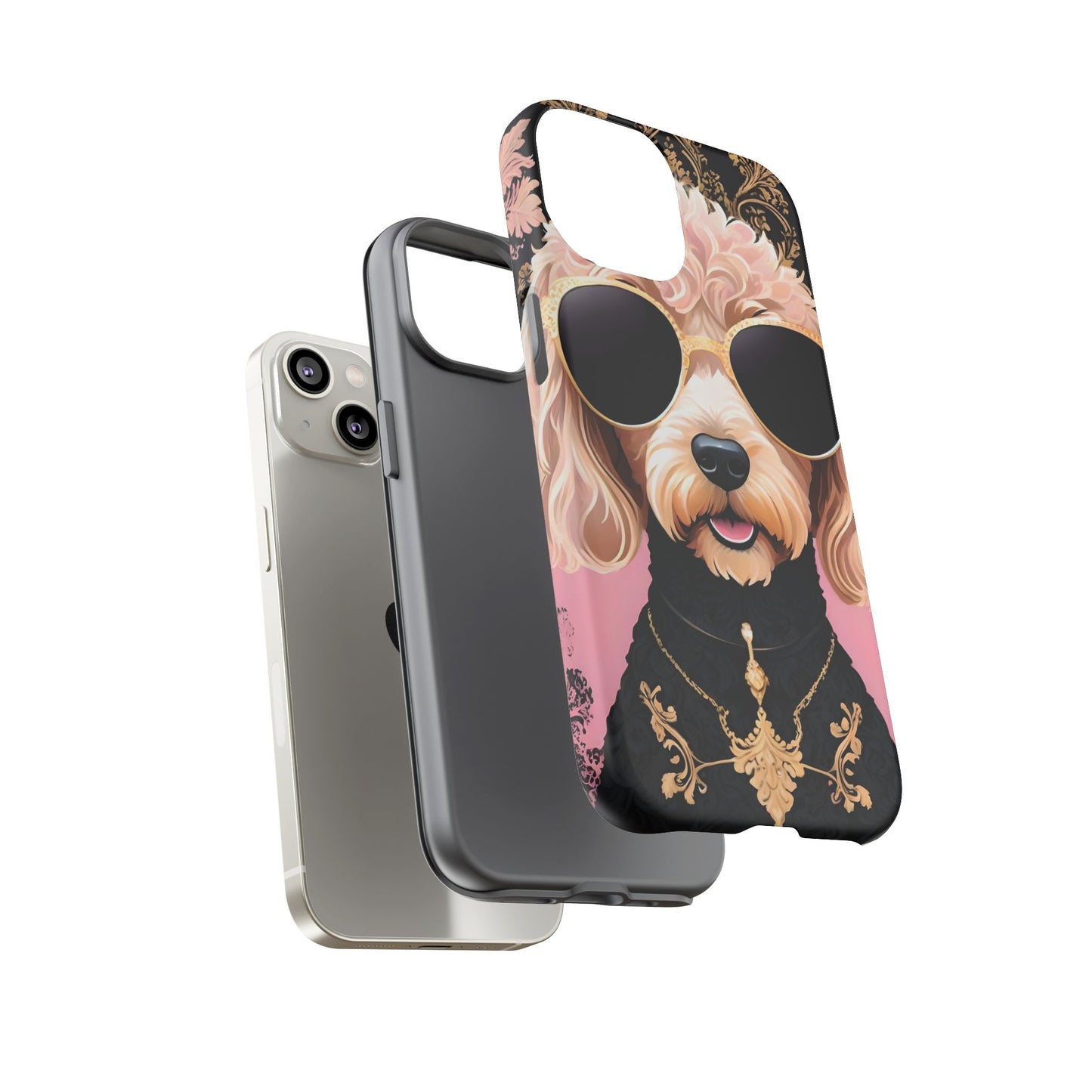 Phone Case - Golden Doodle In Sunglasses Tough Case
