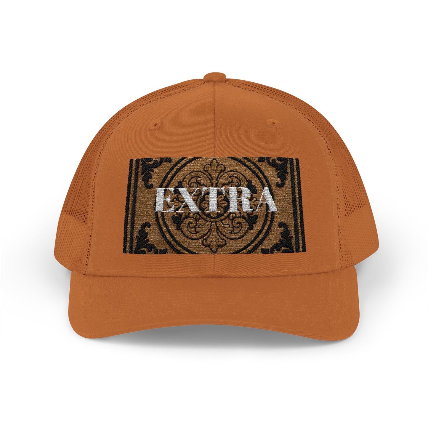 Stylish Extra Baroque Trucker Cap with Vintage Design - Perfect for Casual Outings, Summer Festivals, and Gift Giving, Fashion Hat, Trendy Headwear