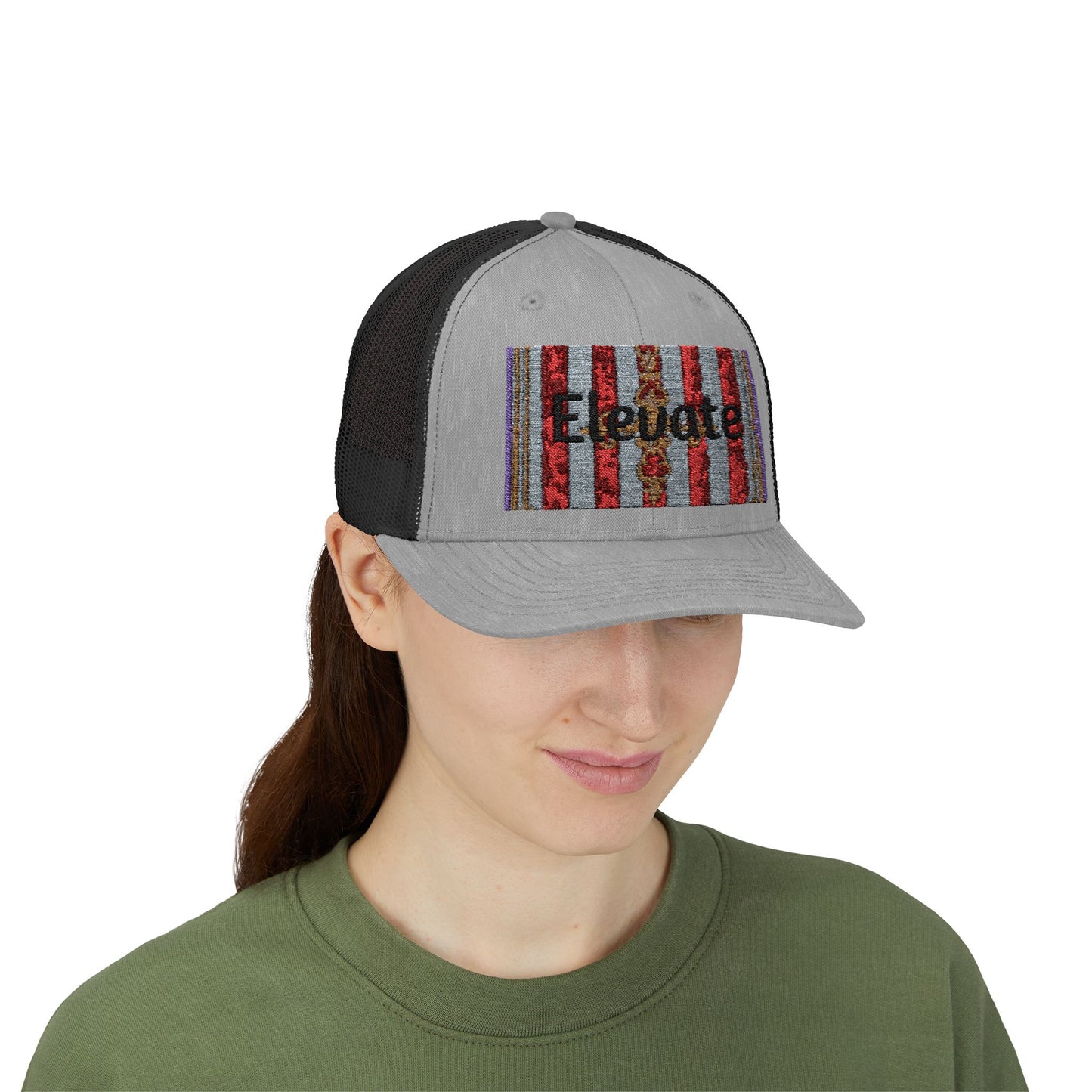Electrifying Snapback Trucker Cap | Cool Style, Trendy Accessory, Gift for Him, Festival Headwear, Summer Essential - Elevate
