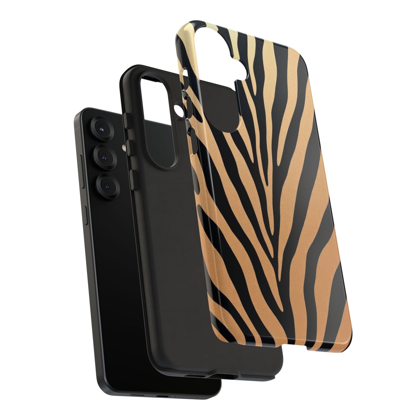 Zebra Print Tough Phone Case