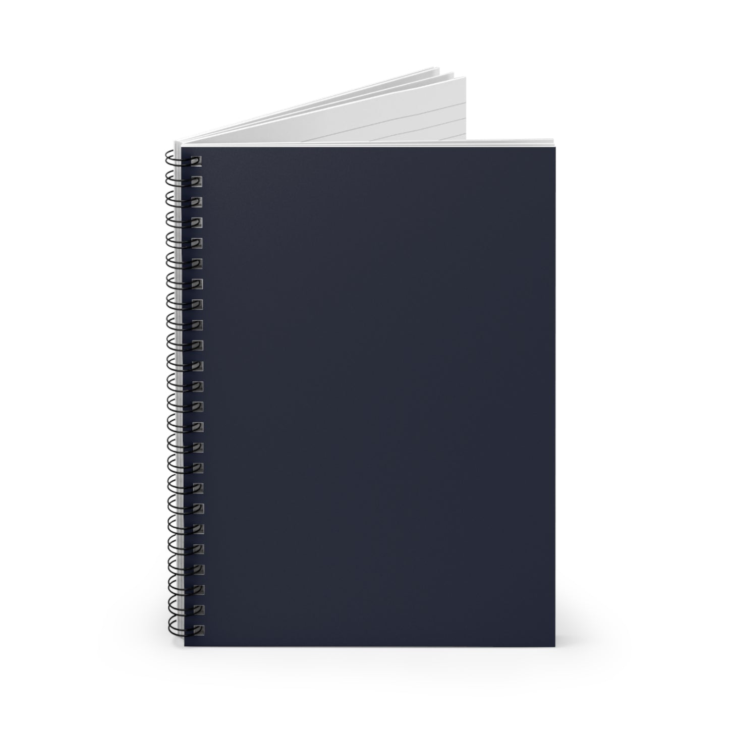 Spiral Lunar Midnight Notebook - Inspiring Ruled Line Journal, School Supplies, Office Notepad, Gift for Students, Creative Writing Tool
