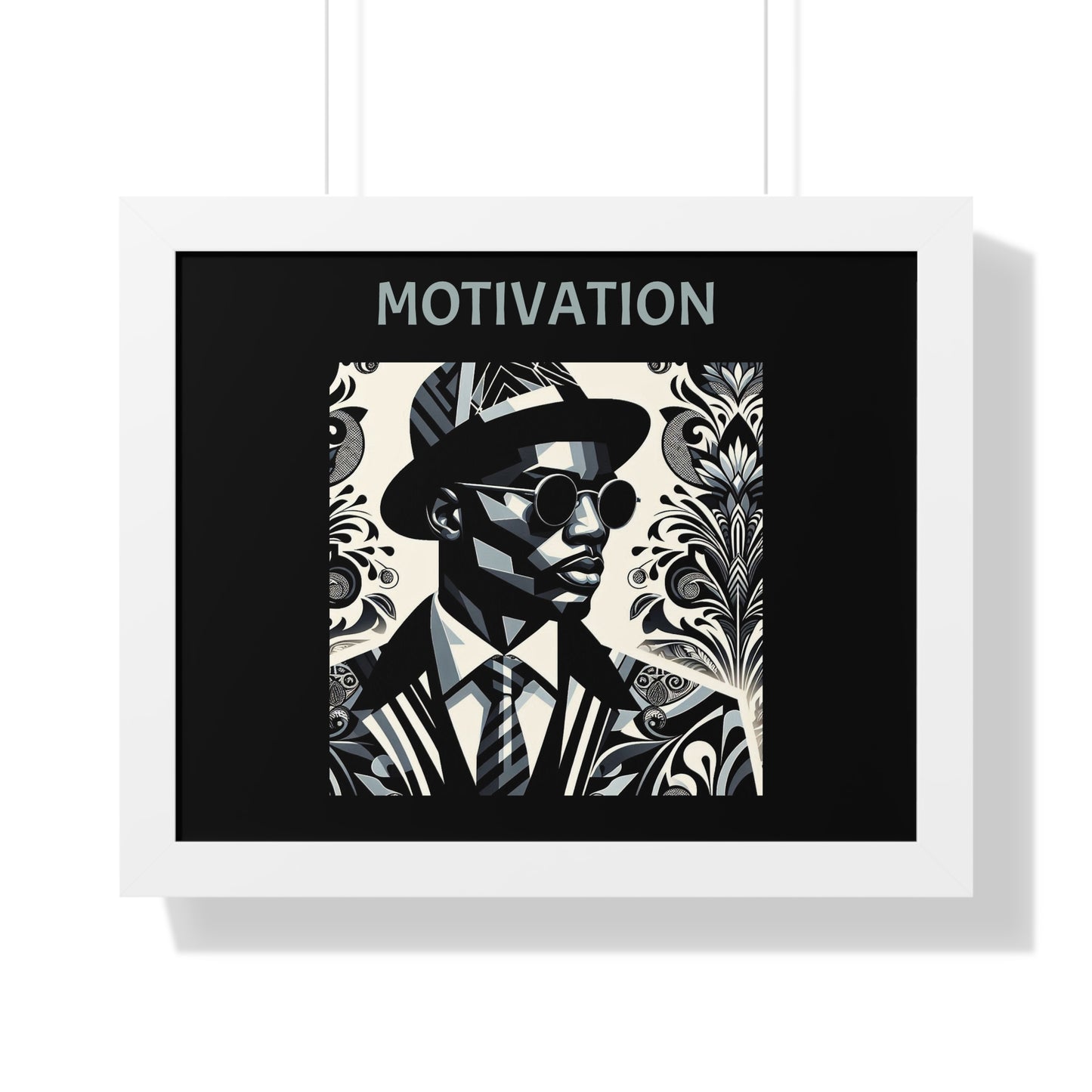 Motivational Framed Poster | Wall Art, Home Decor, Inspirational Gift, Office Decor, Modern Artwork
