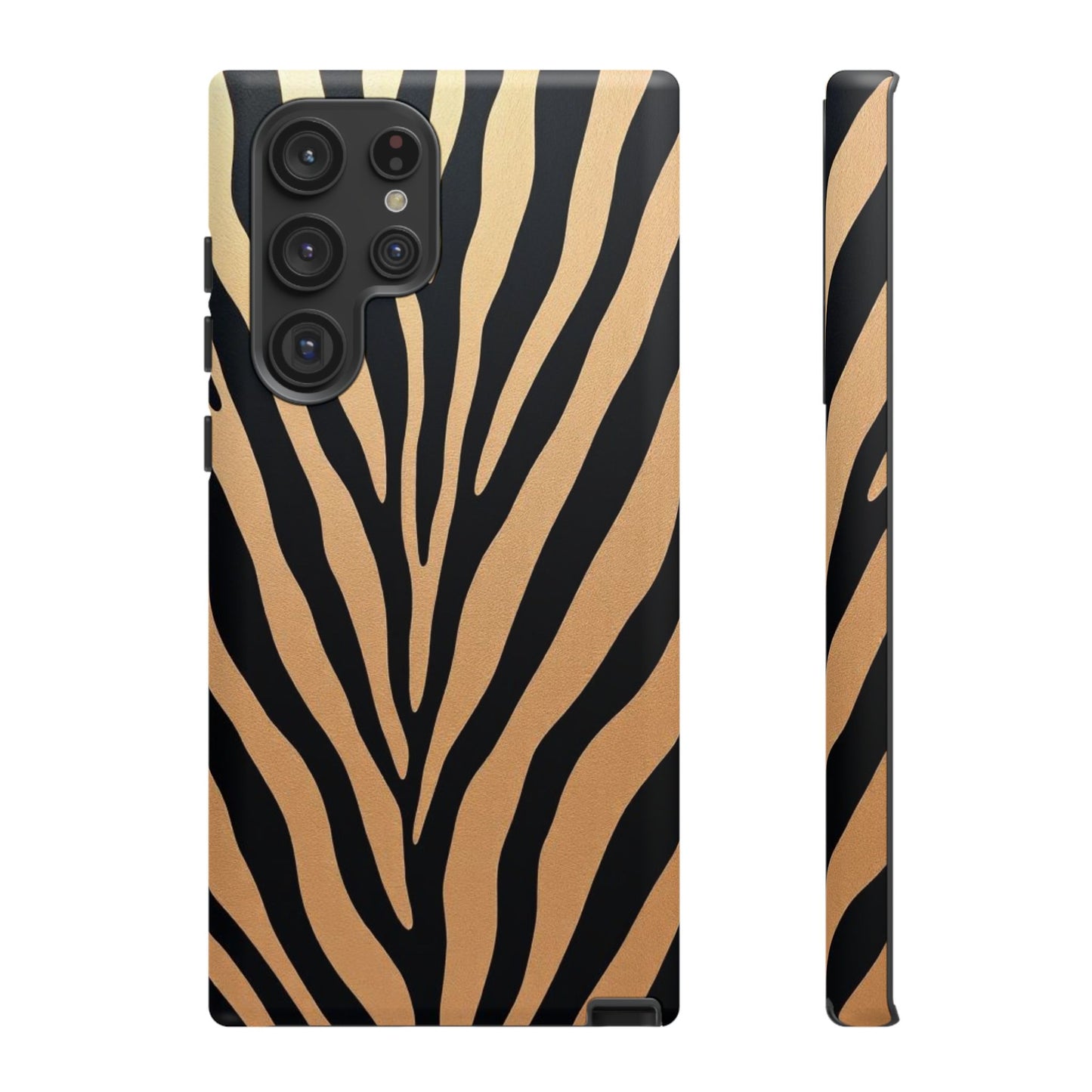 Zebra Print Tough Phone Case