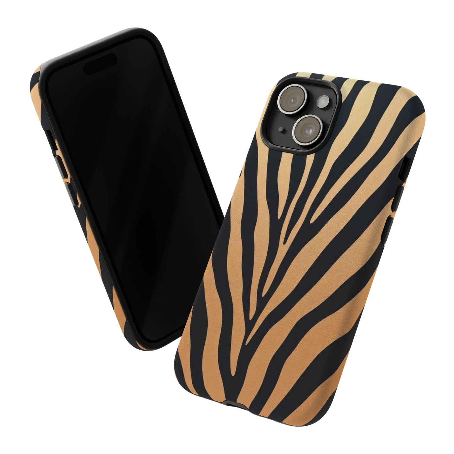 Zebra Print Tough Phone Case