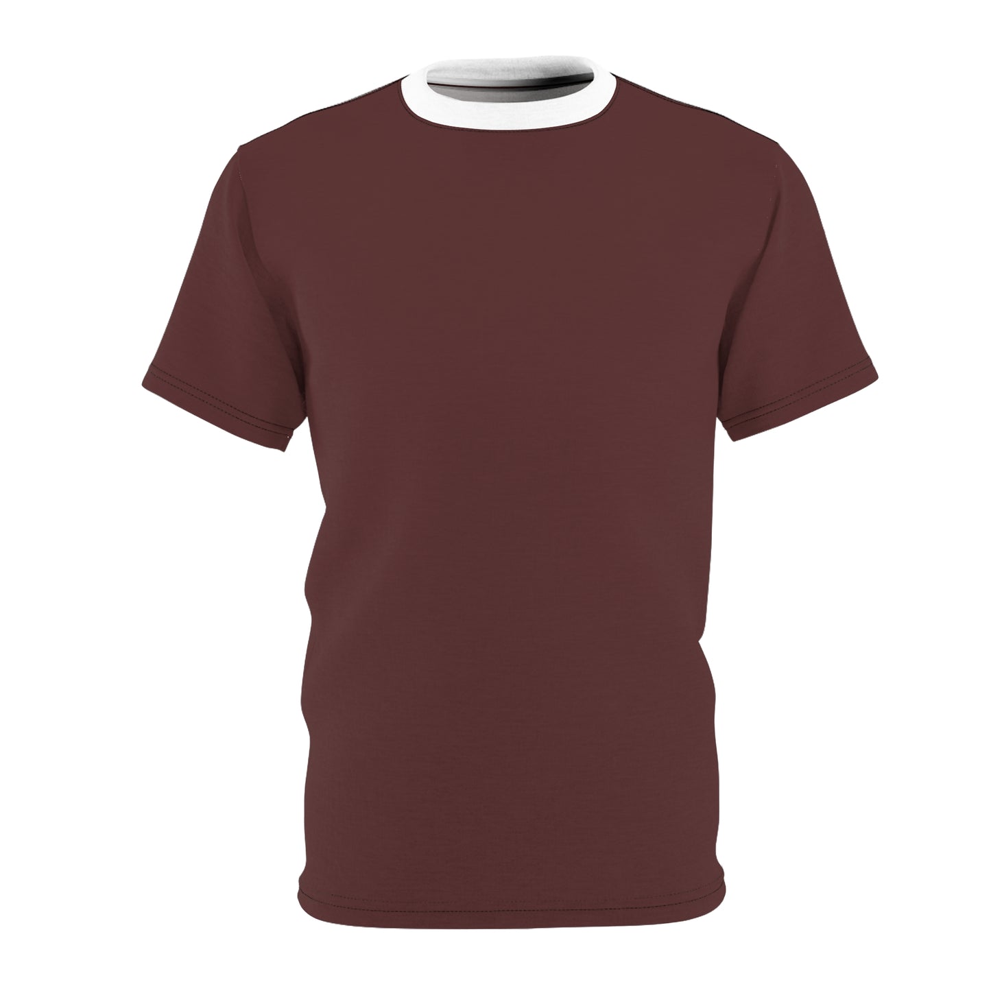 Trendy Brown Merlot (White Collar) Unisex Tee: Casual Comfort for Everyday Adventures, Gift for Him/Her, Graphic Tee, Gift Idea for Birthdays